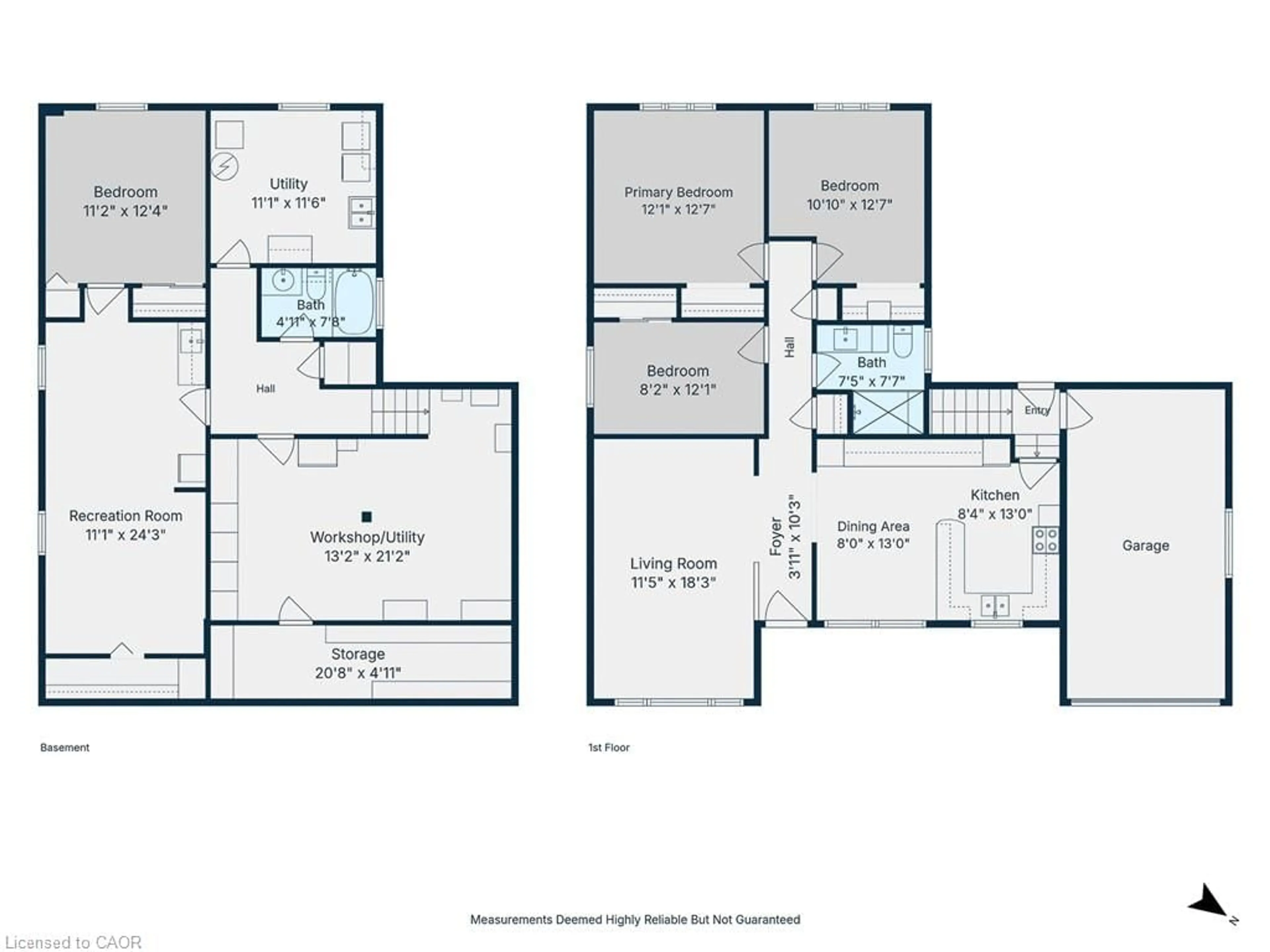 Floor plan for 39 Wren Cres, Kitchener Ontario N2A 1Y7