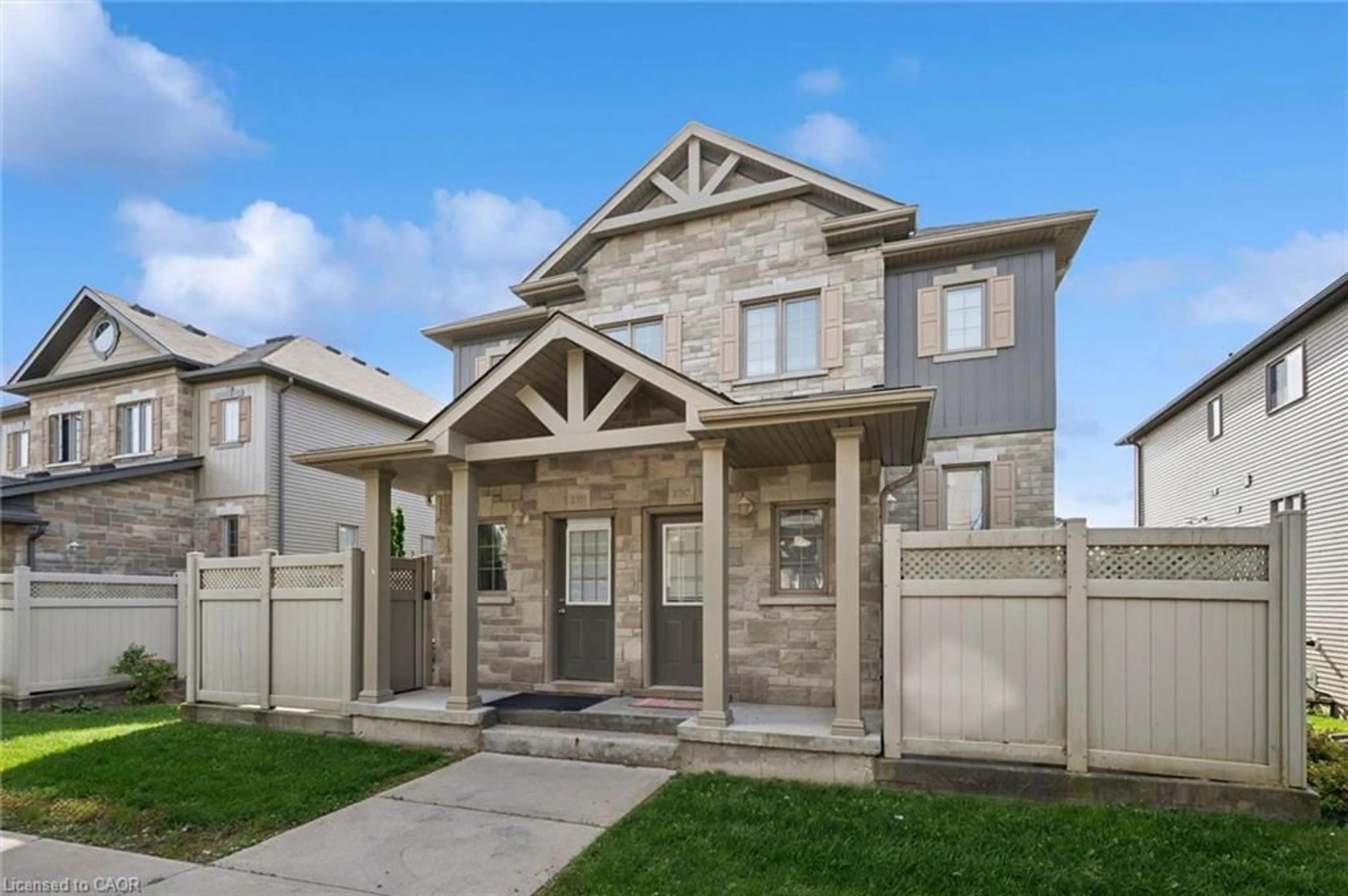 Home with brick exterior material, street for 931 Glasgow St #27B, Kitchener Ontario N2N 0B6