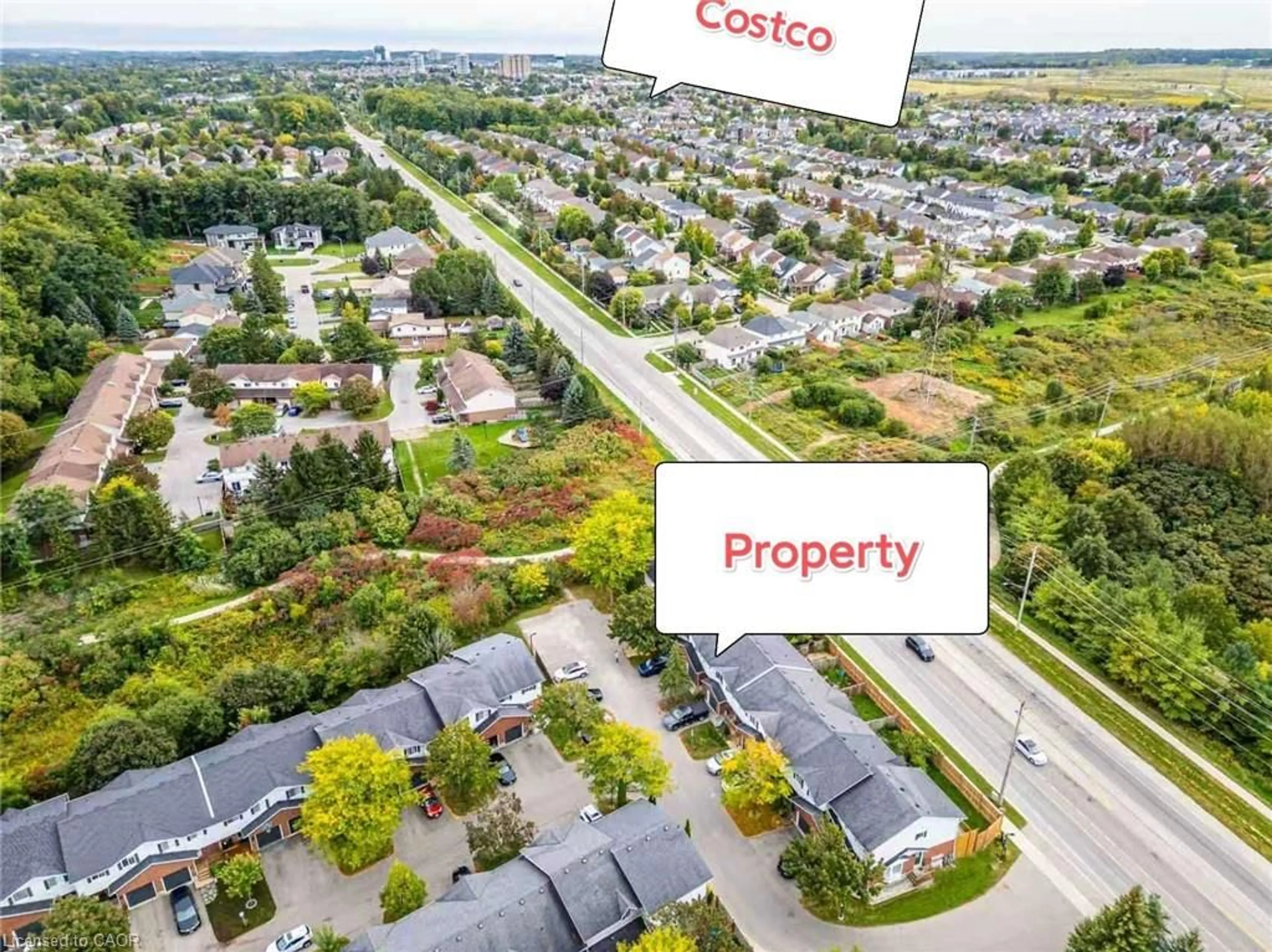 A pic from outside/outdoor area/front of a property/back of a property/a pic from drone, street for 350 Erbsville Rd #4, Waterloo Ontario N2T 2P7