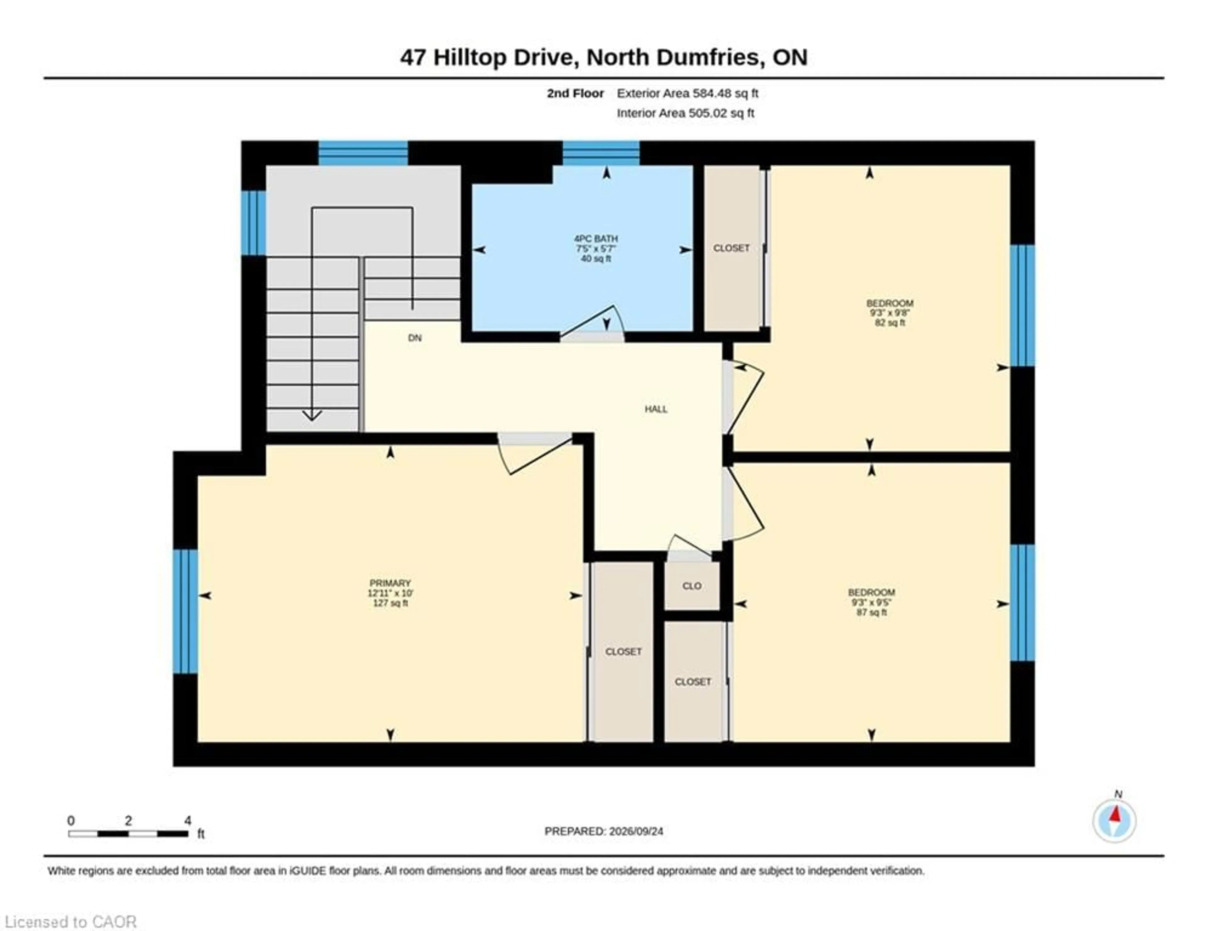 Floor plan for 47 Hilltop Dr, Ayr Ontario N0B 1E0