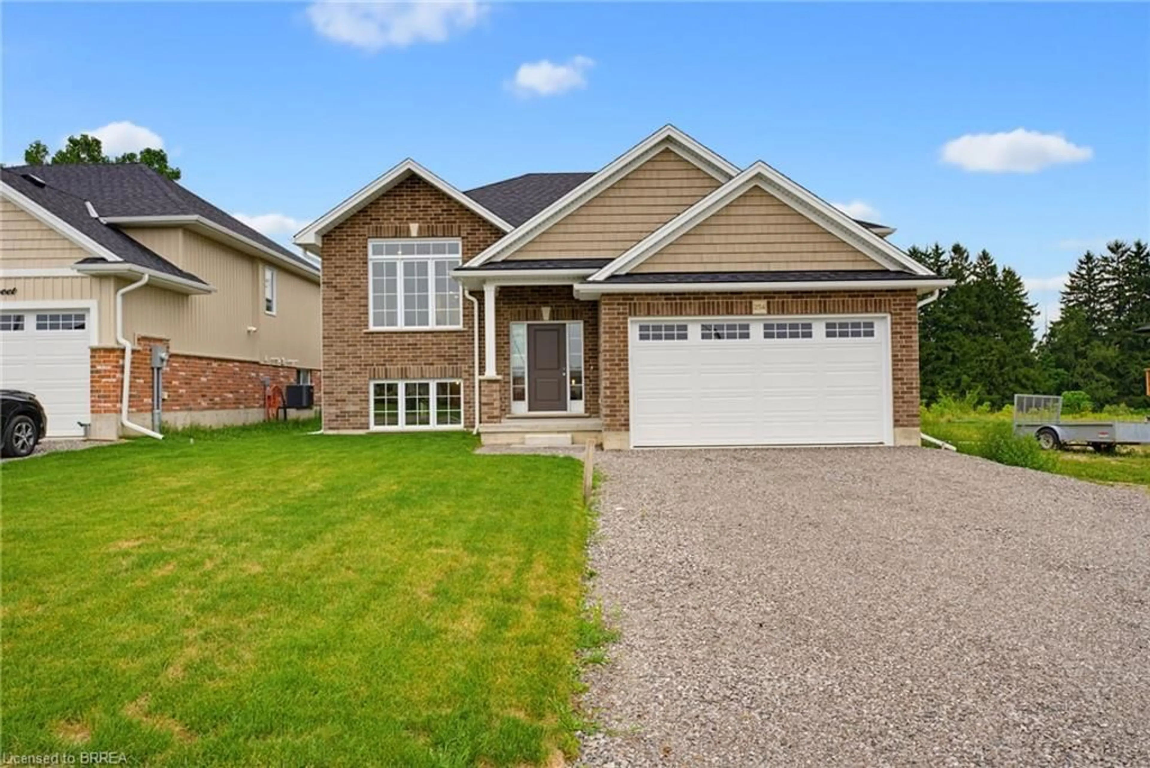Home with brick exterior material, street for 254 Charles St, Waterford Ontario N0E 1Y0