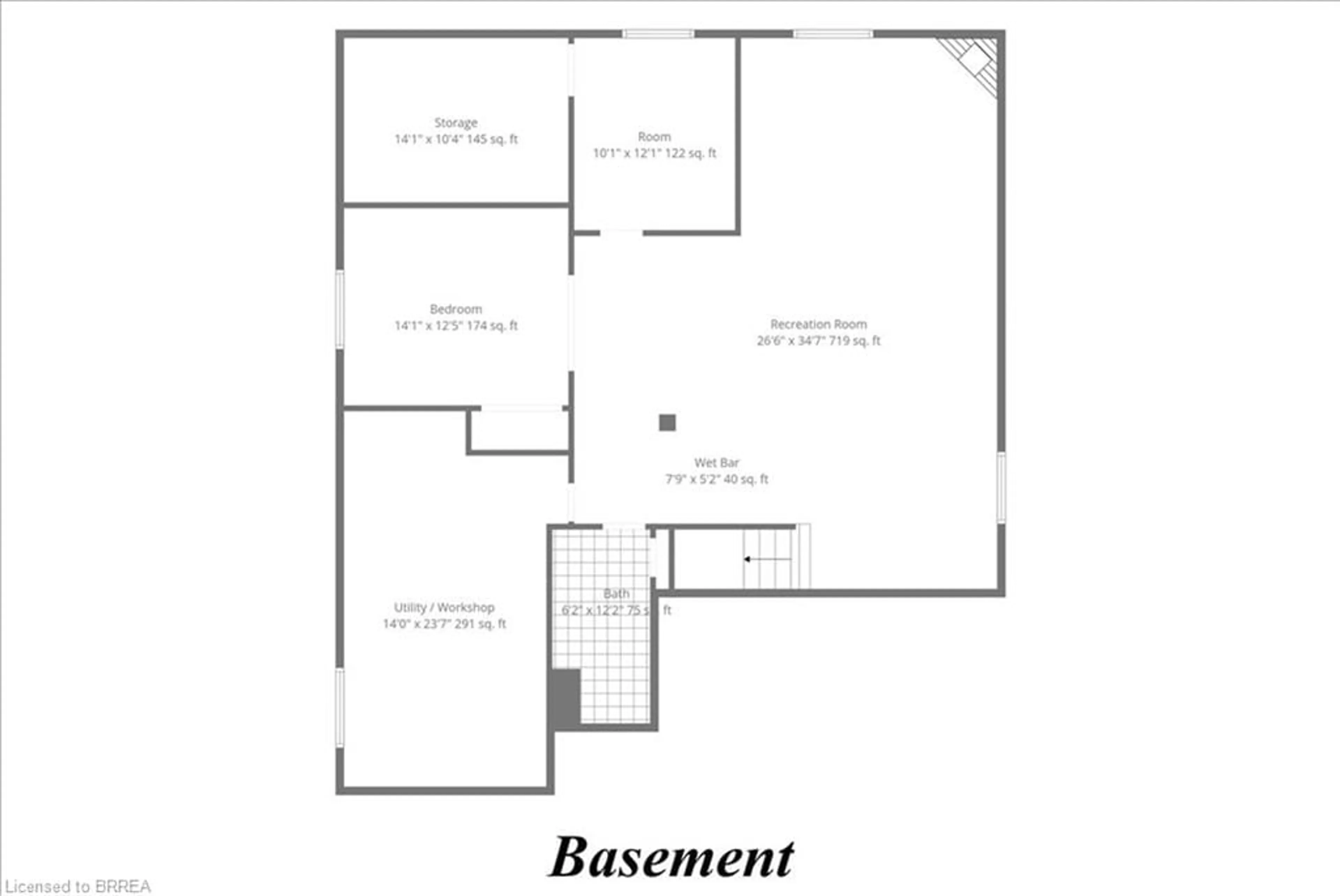 Floor plan for 4 Lynndale Rd, Simcoe Ontario N3Y 0E2
