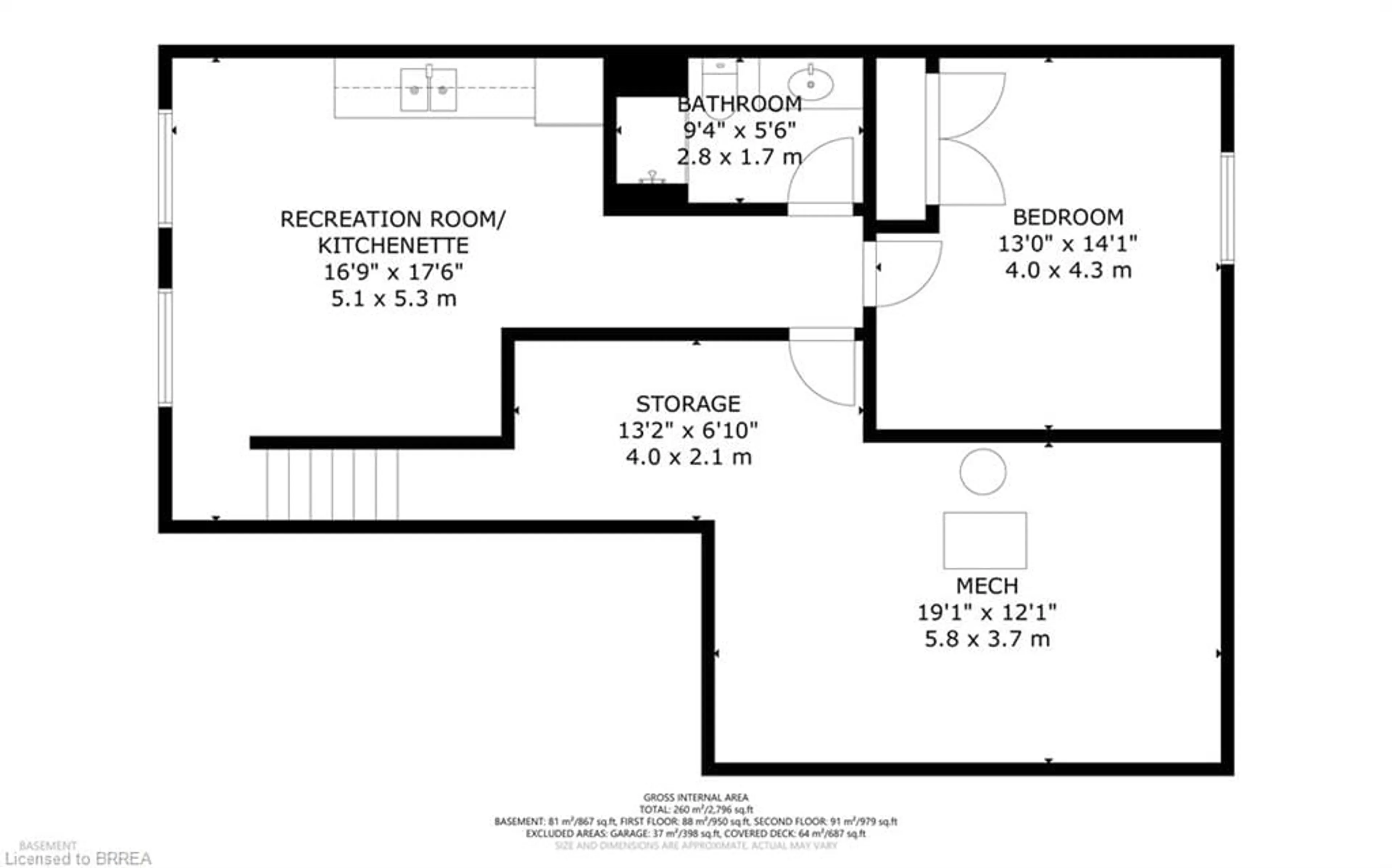 Floor plan for 40 Hollingshead Rd, Ingersoll Ontario N5C 0B5