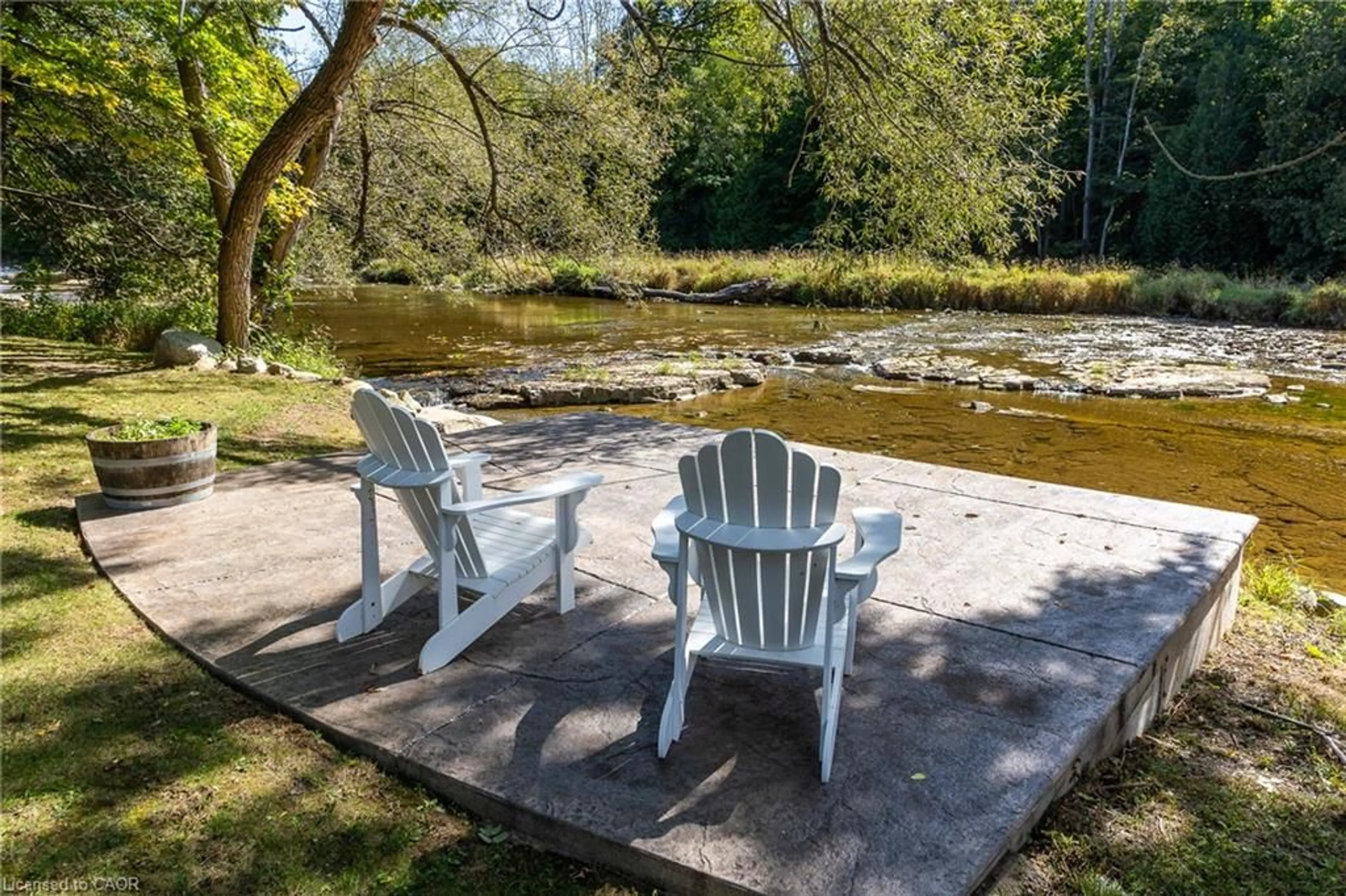 Patio, water/lake/river/ocean view for 9 Crescent St, South Bruce Peninsula Ontario N0H 2T0