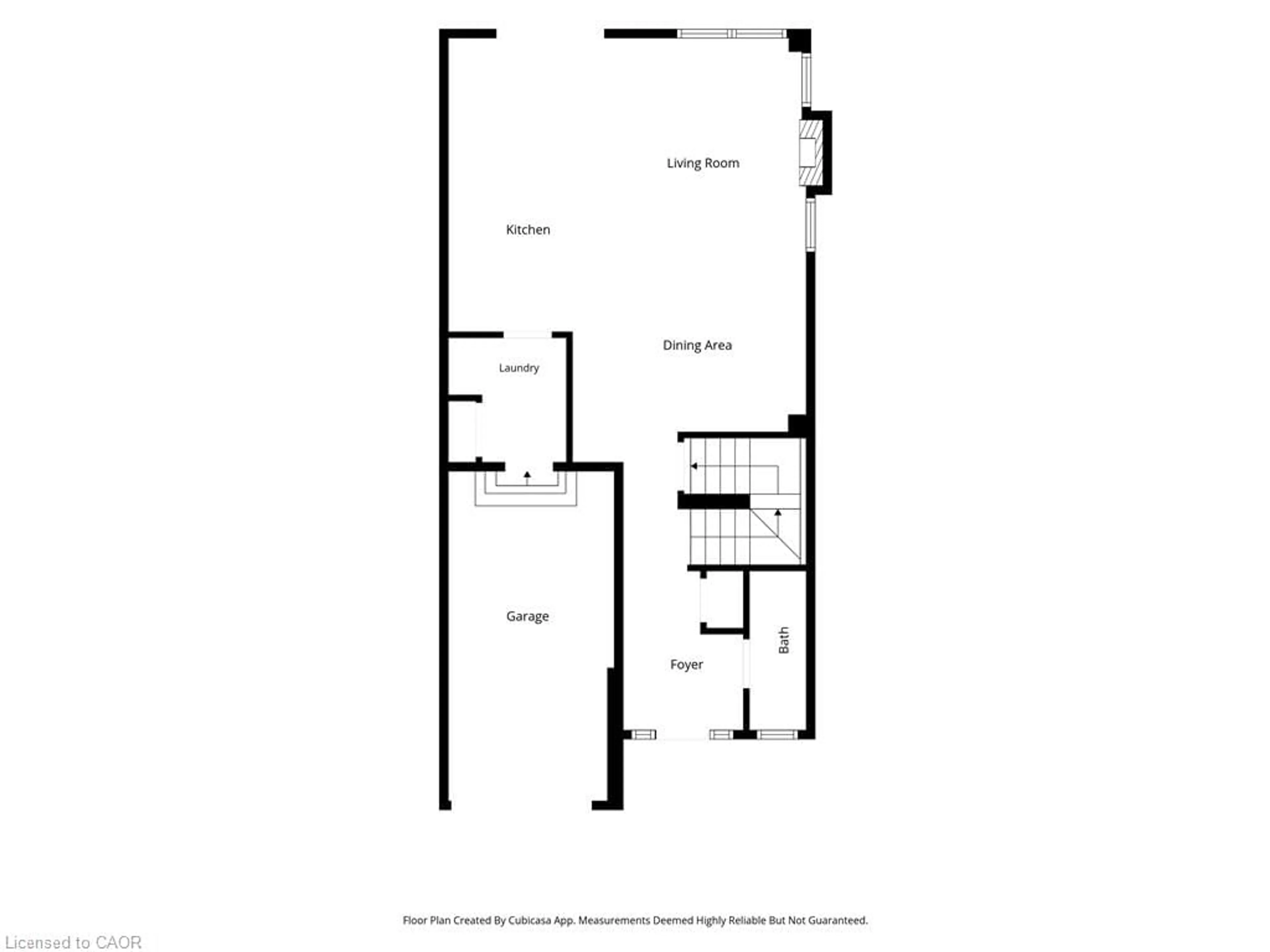 Floor plan for 58 Starling Dr, Hamilton Ontario L9A 0C5