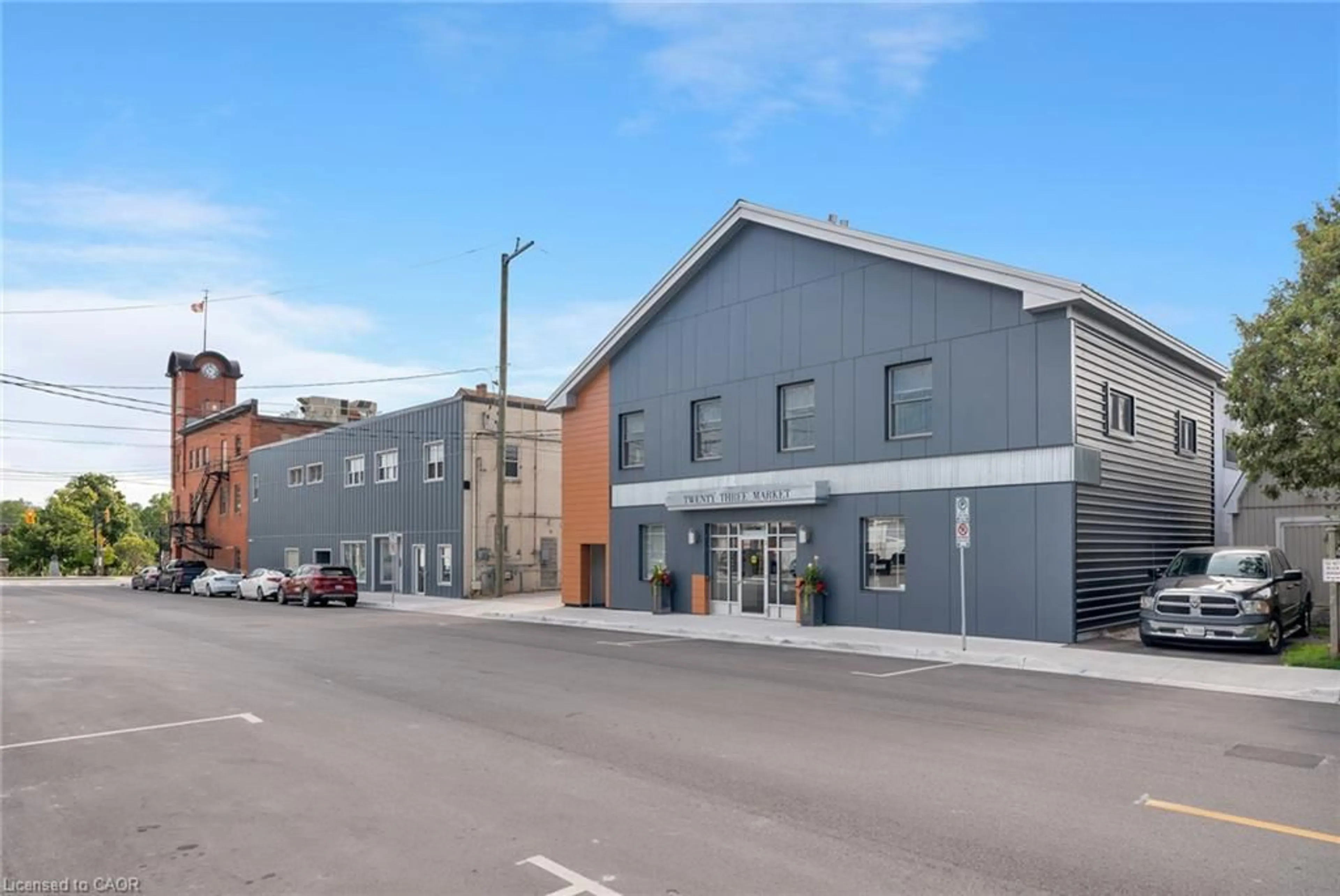 A pic from outside/outdoor area/front of a property/back of a property/a pic from drone, building for 23 Market St, Port Dover Ontario N0A 1N0