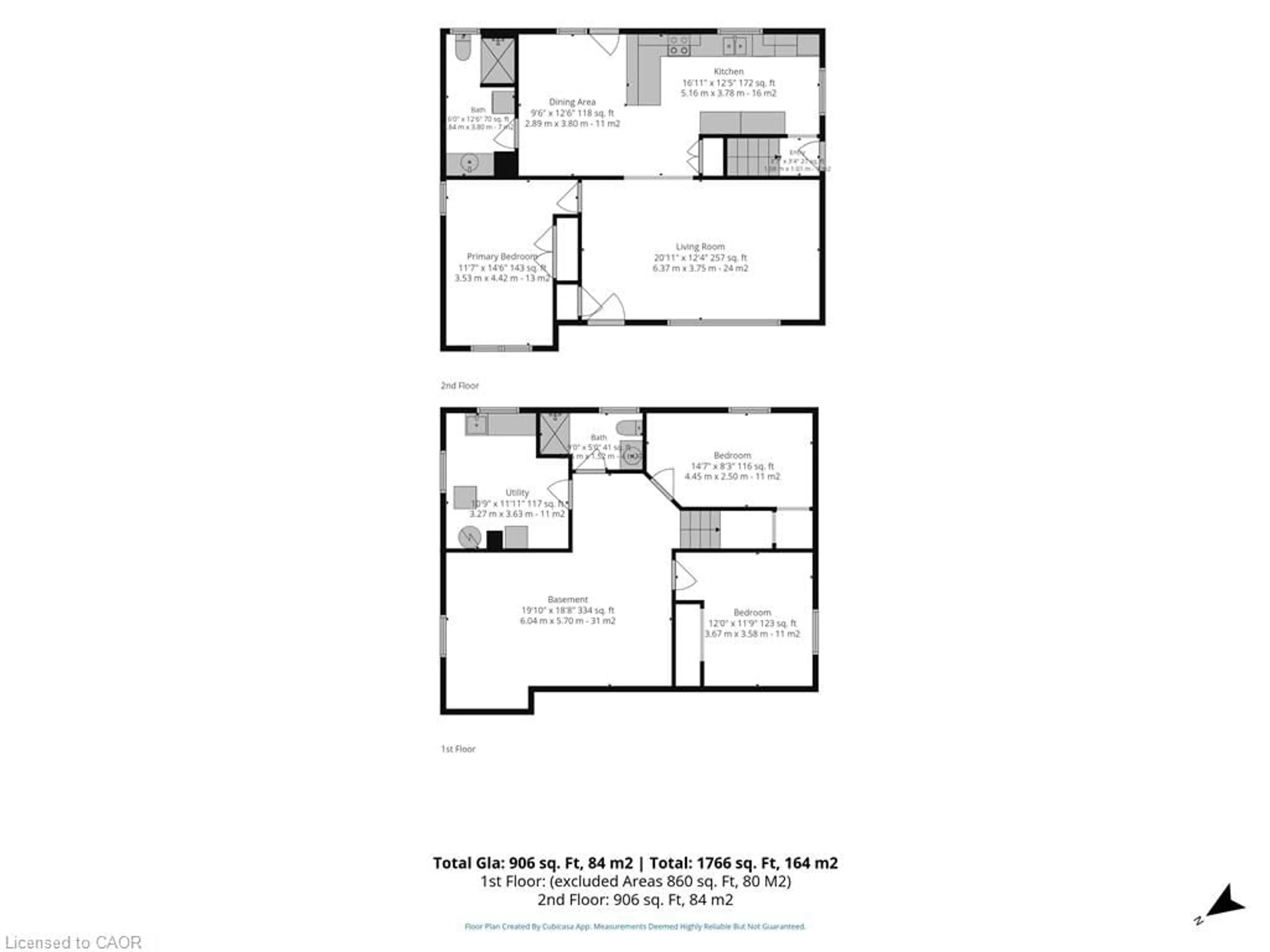 Floor plan for 14 Carrick St, Hagersville Ontario N0A 1H0