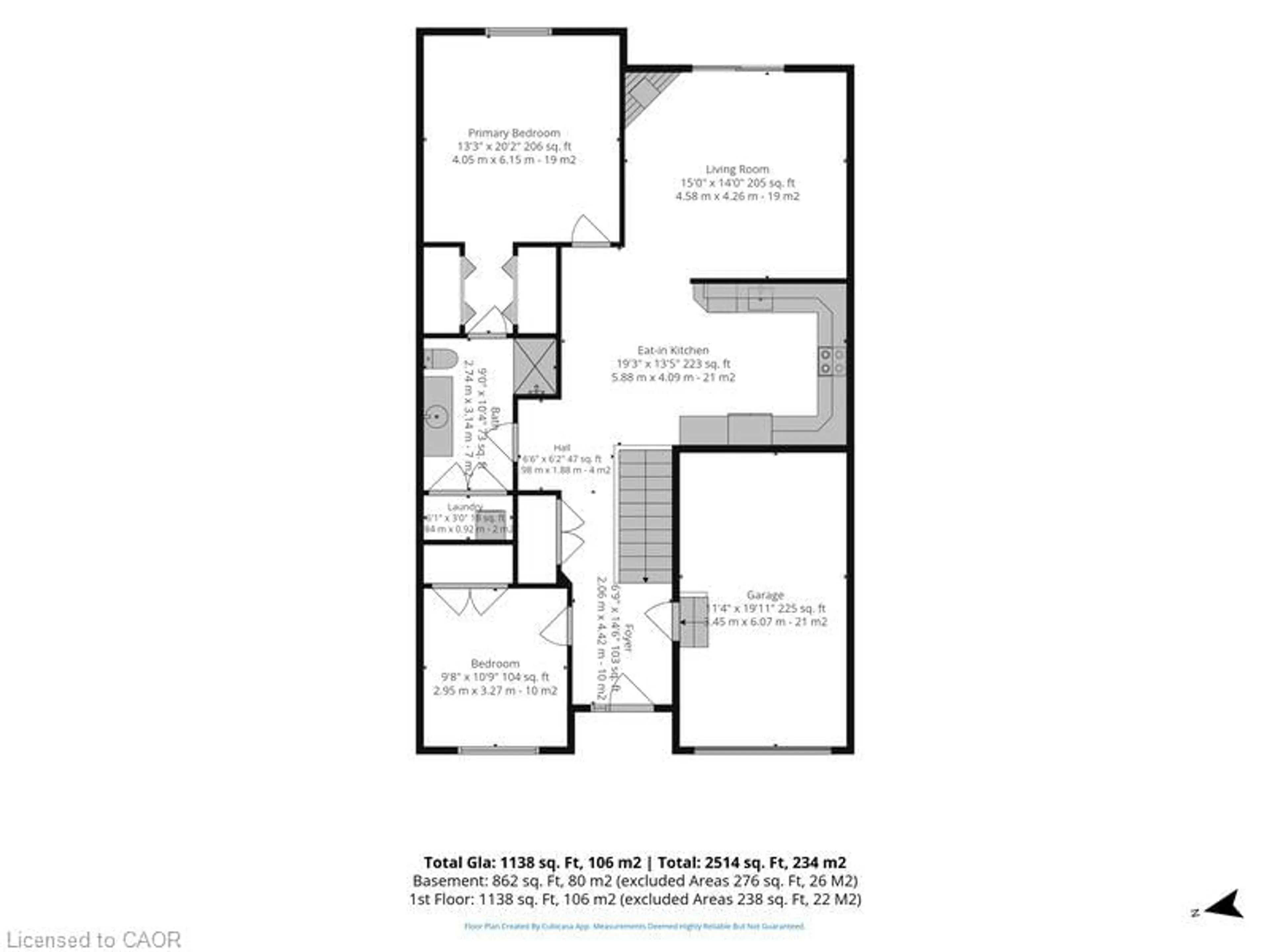 Floor plan for 123 Mill St, Delhi Ontario N4B 2N6