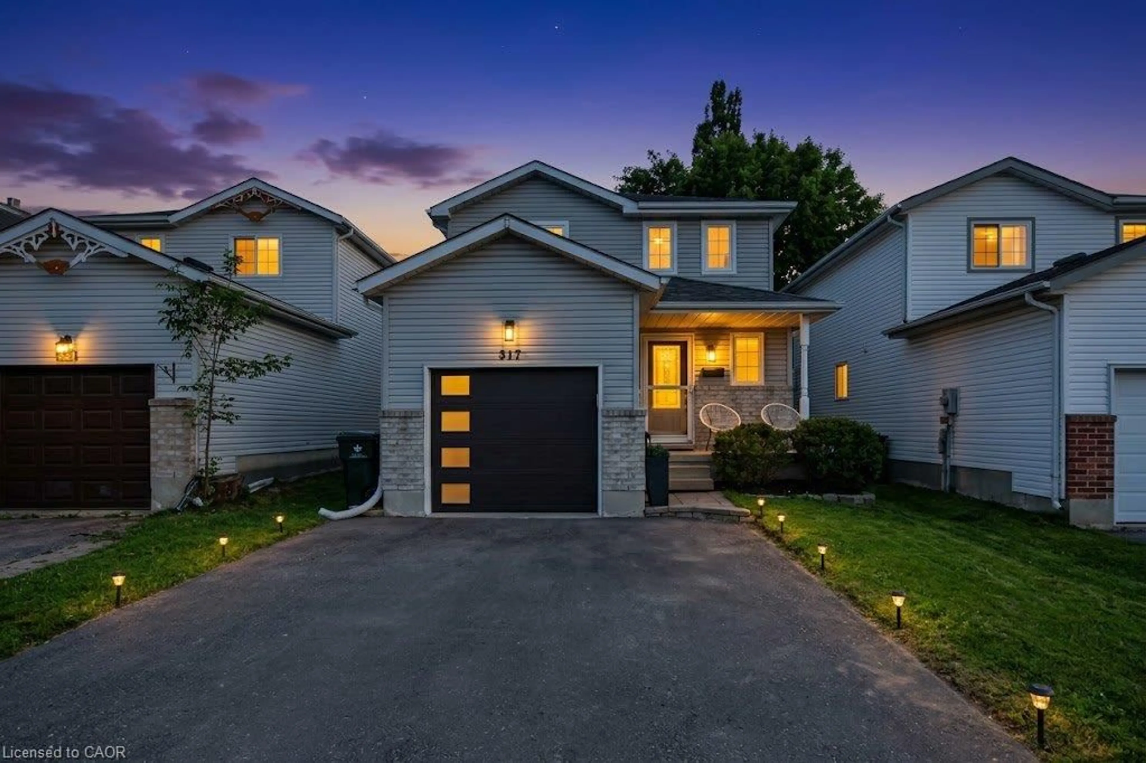 Home with brick exterior material, street for 347 Bankside Dr, Kitchener Ontario N2N 3K1
