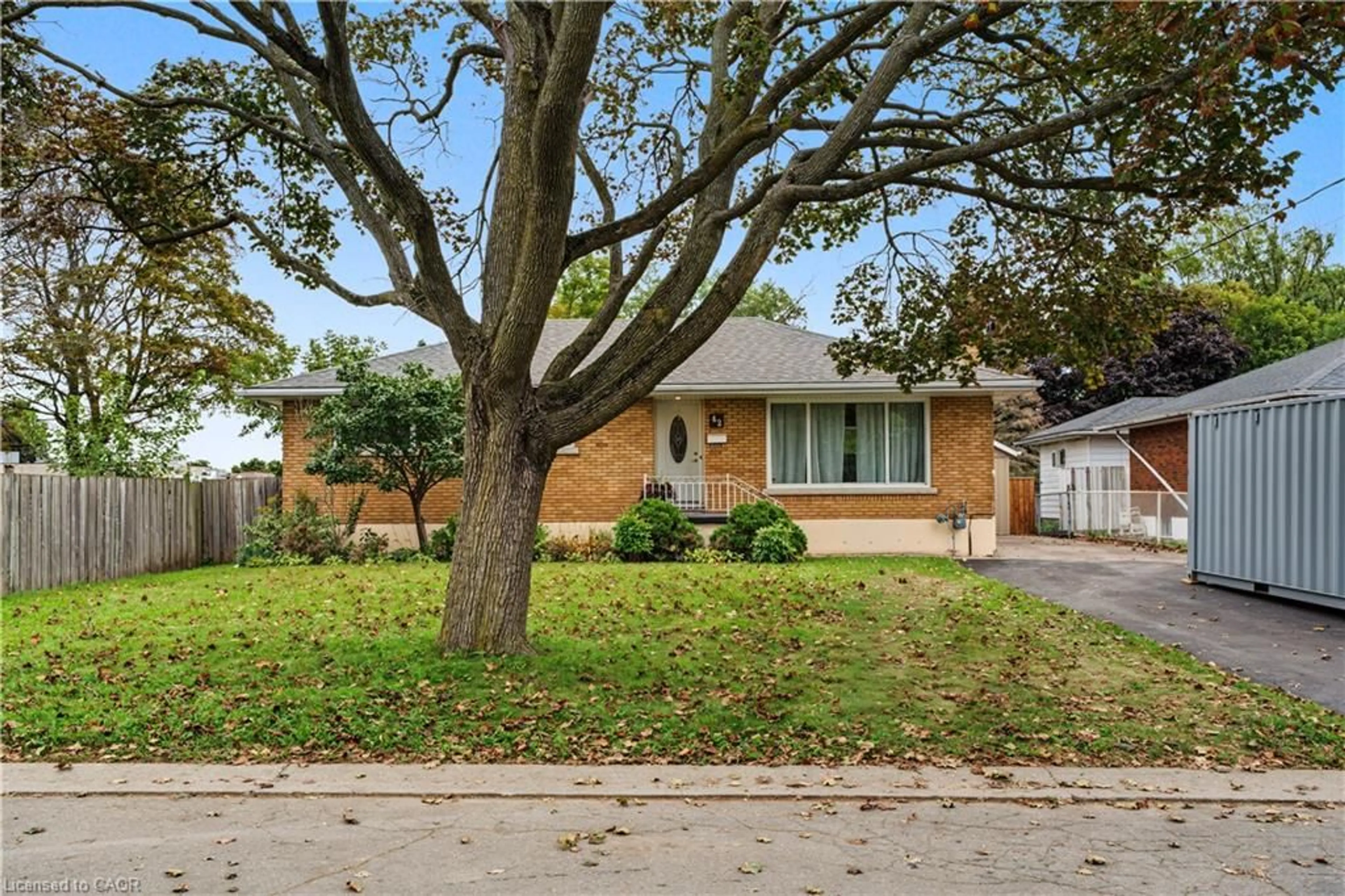 Home with brick exterior material, street for 42 Woodman Dr, Brantford Ontario N3S 4K1