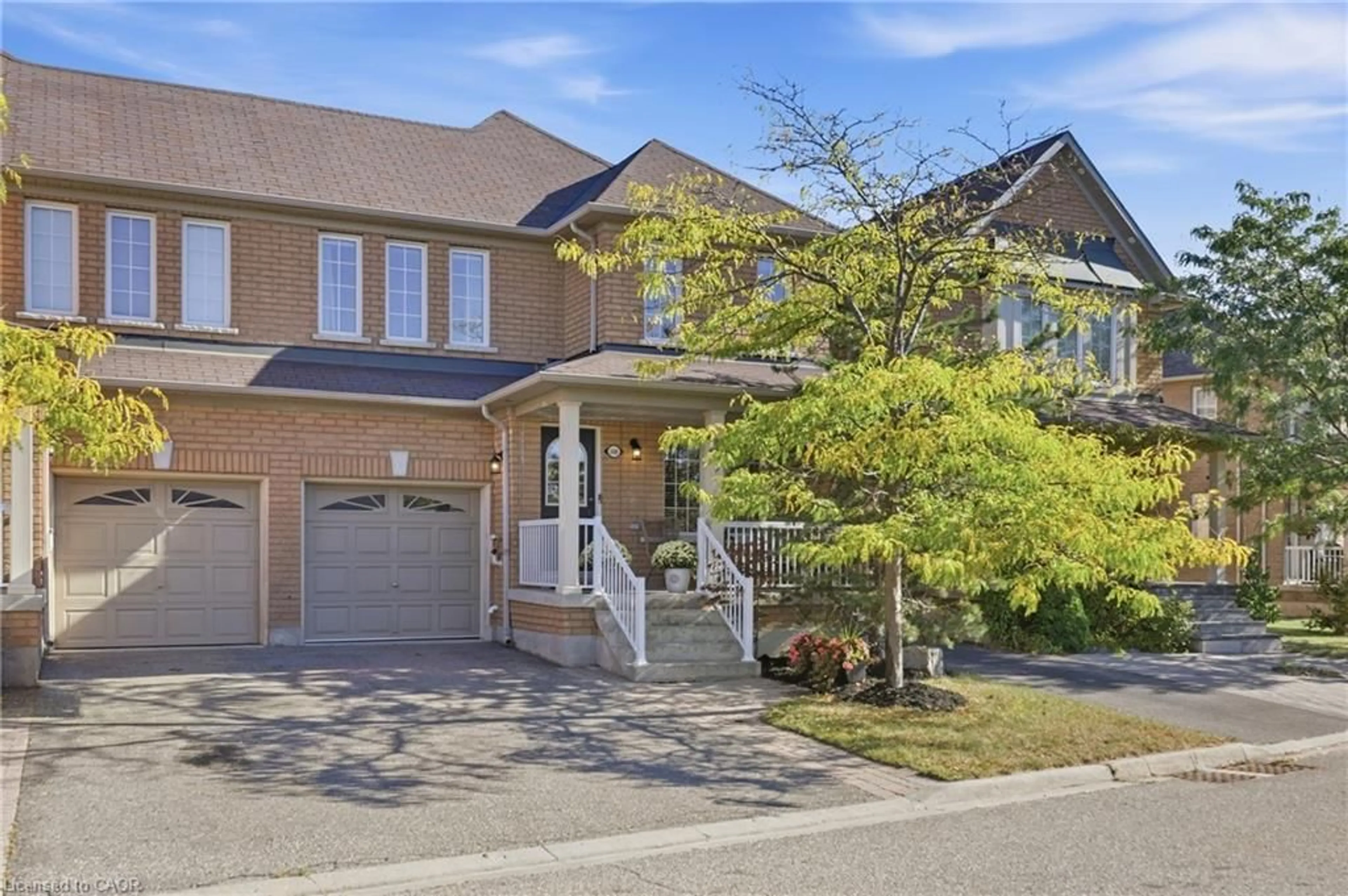 Home with brick exterior material, street for 2409 Postmaster Dr, Oakville Ontario L6M 0J2