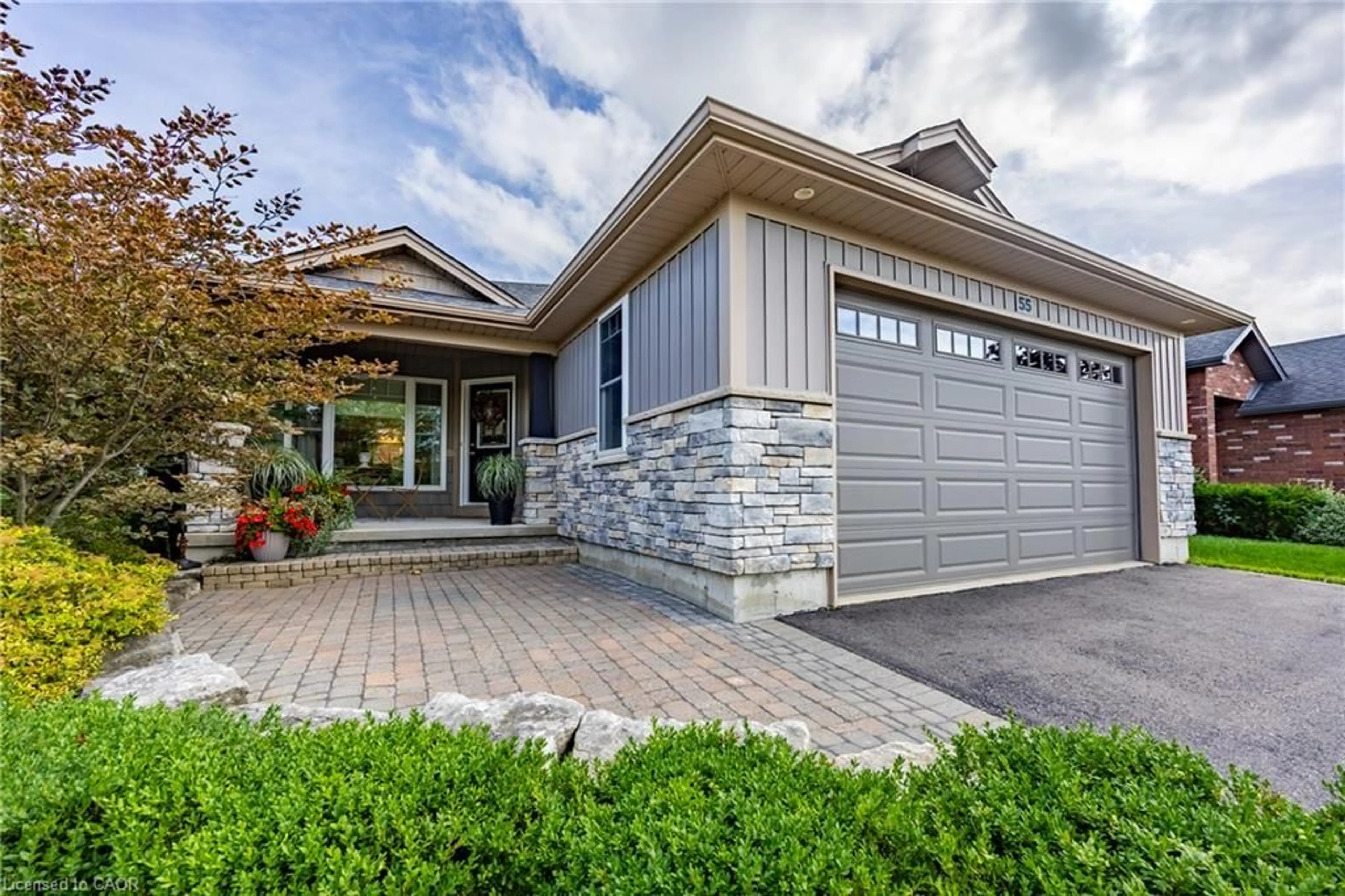 Home with brick exterior material, street for 55 Backus Dr, Port Rowan Ontario N0E 1M0