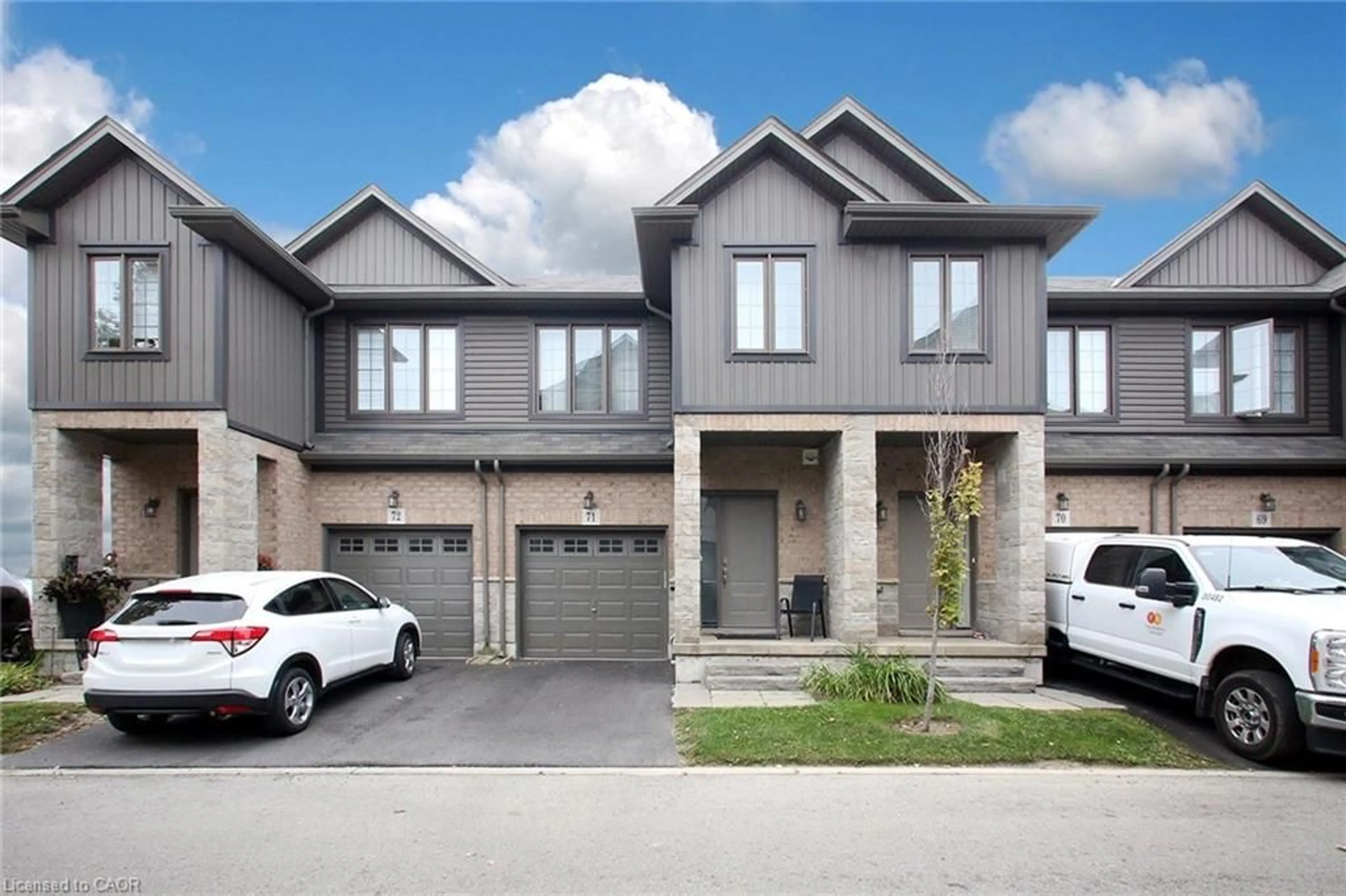 Home with brick exterior material, street for 377 Glancaster Rd #71, Ancaster Ontario L9G 0G4