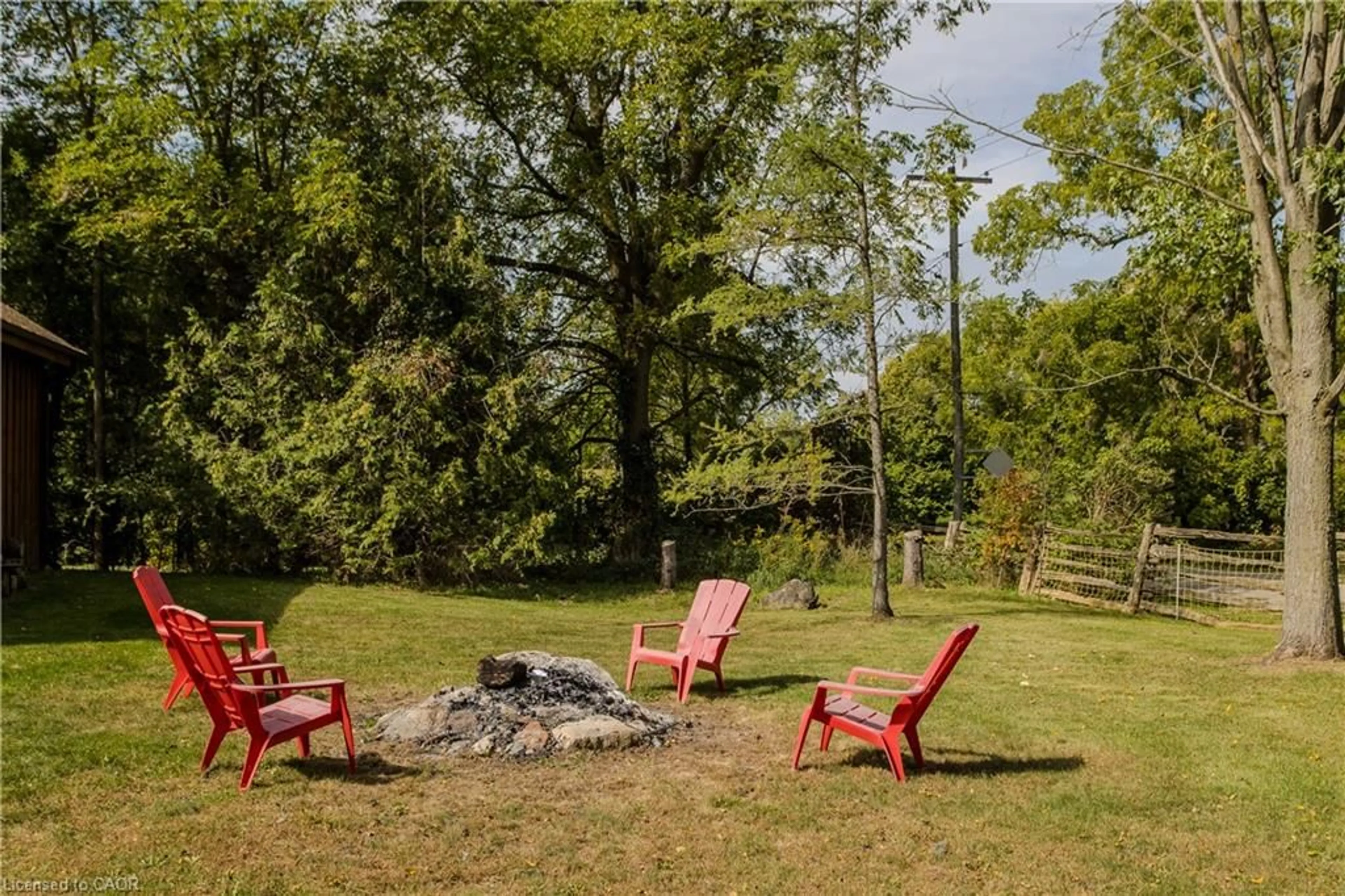 Patio, water/lake/river/ocean view for 1944 4th Conc Rd, Troy Ontario L0R 2B0