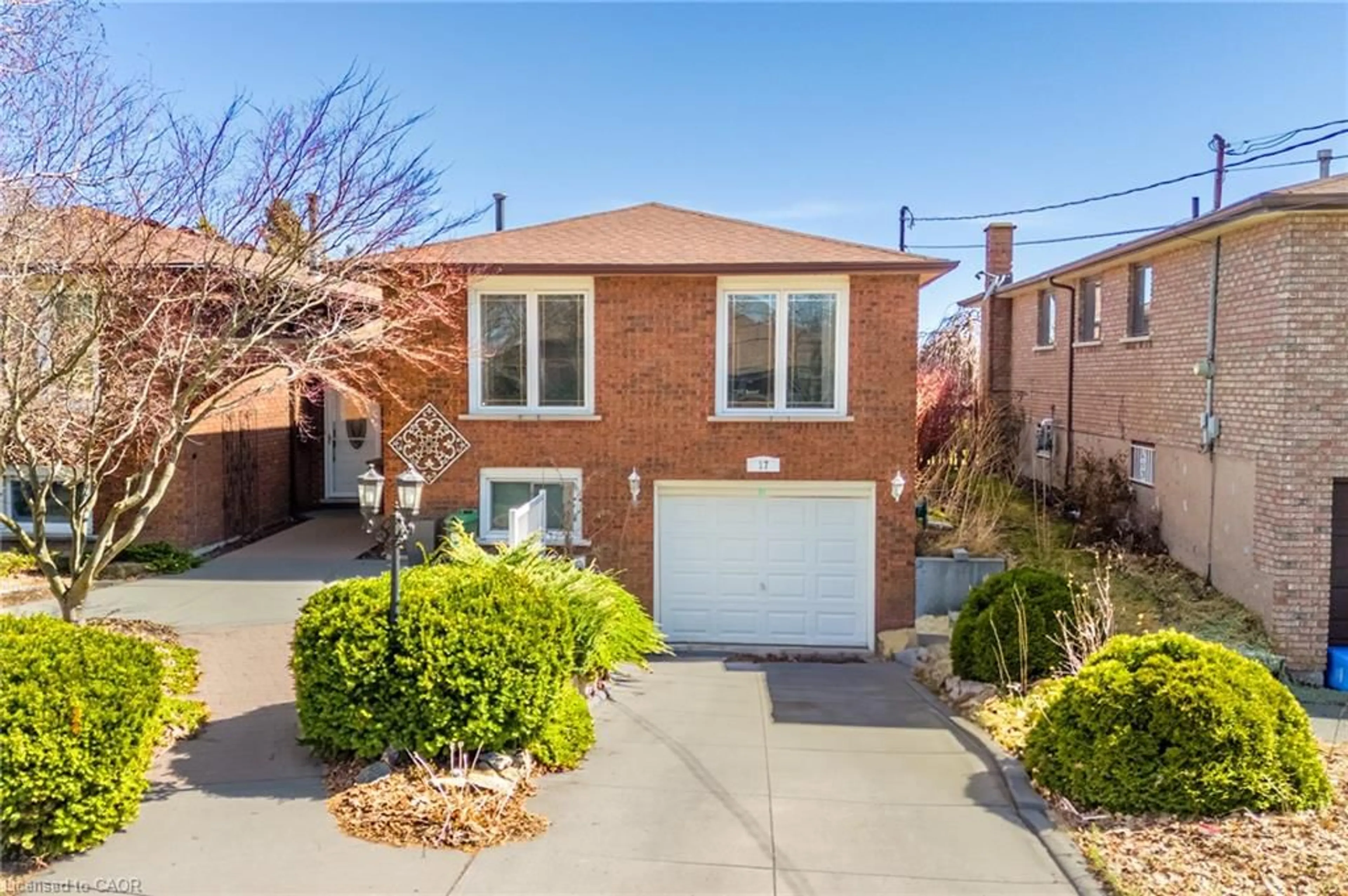 Home with brick exterior material, street for 17 Taymall St, Hamilton Ontario L8W 1Z7