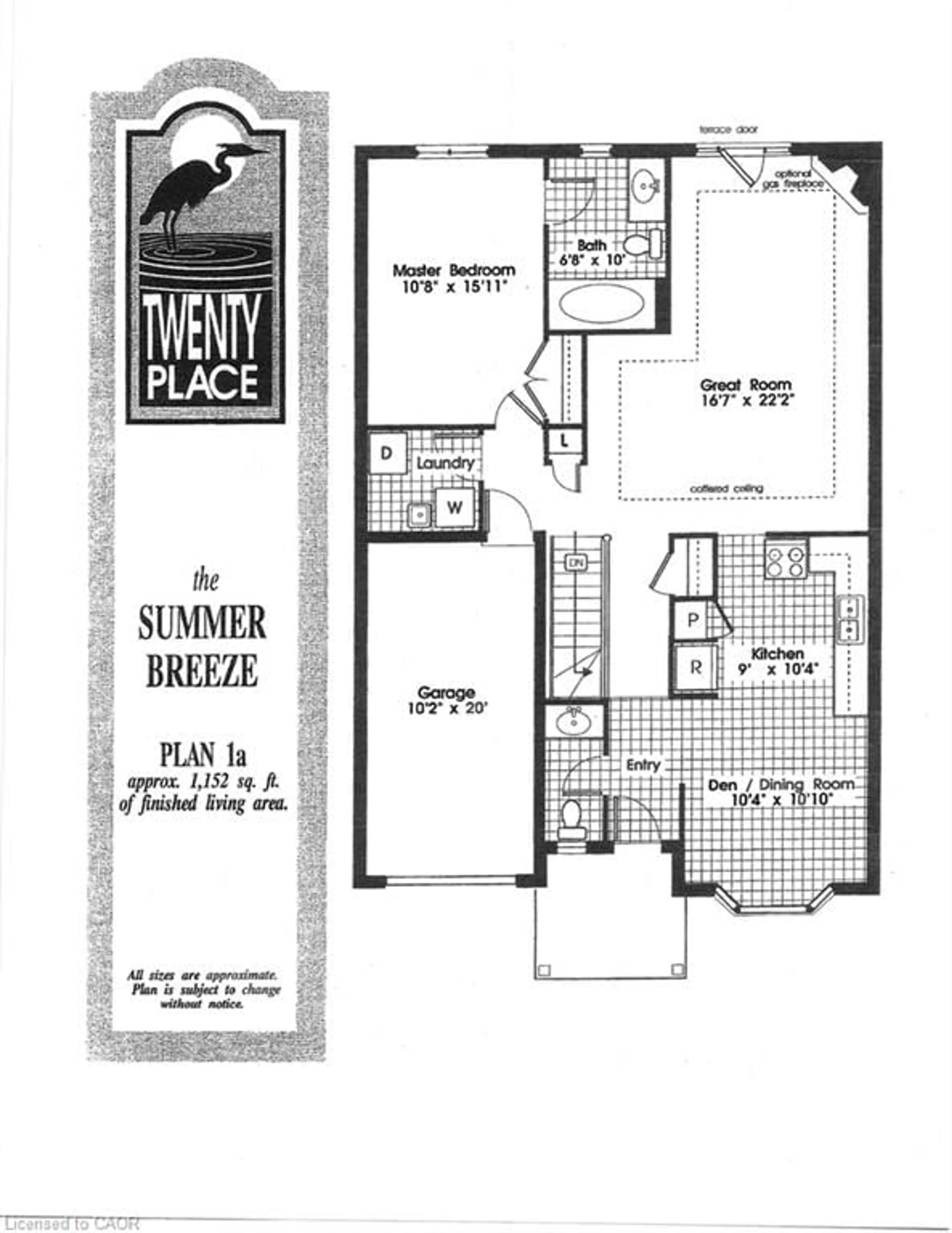 Floor plan for 79 Greentrail Dr, Mount Hope Ontario L0R 1W0