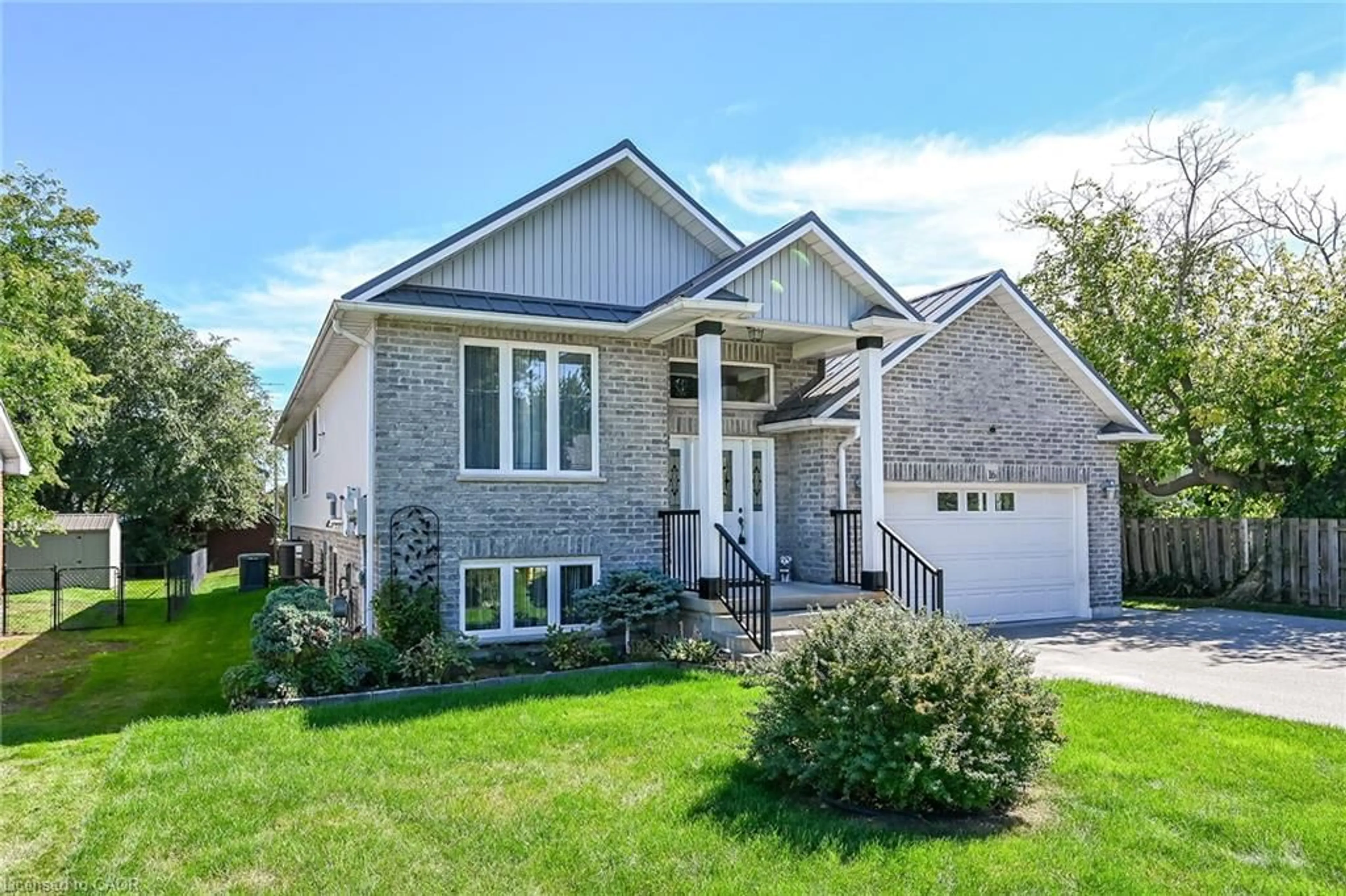 Home with brick exterior material, street for 16 Church St, Jarvis Ontario N0A 1J0