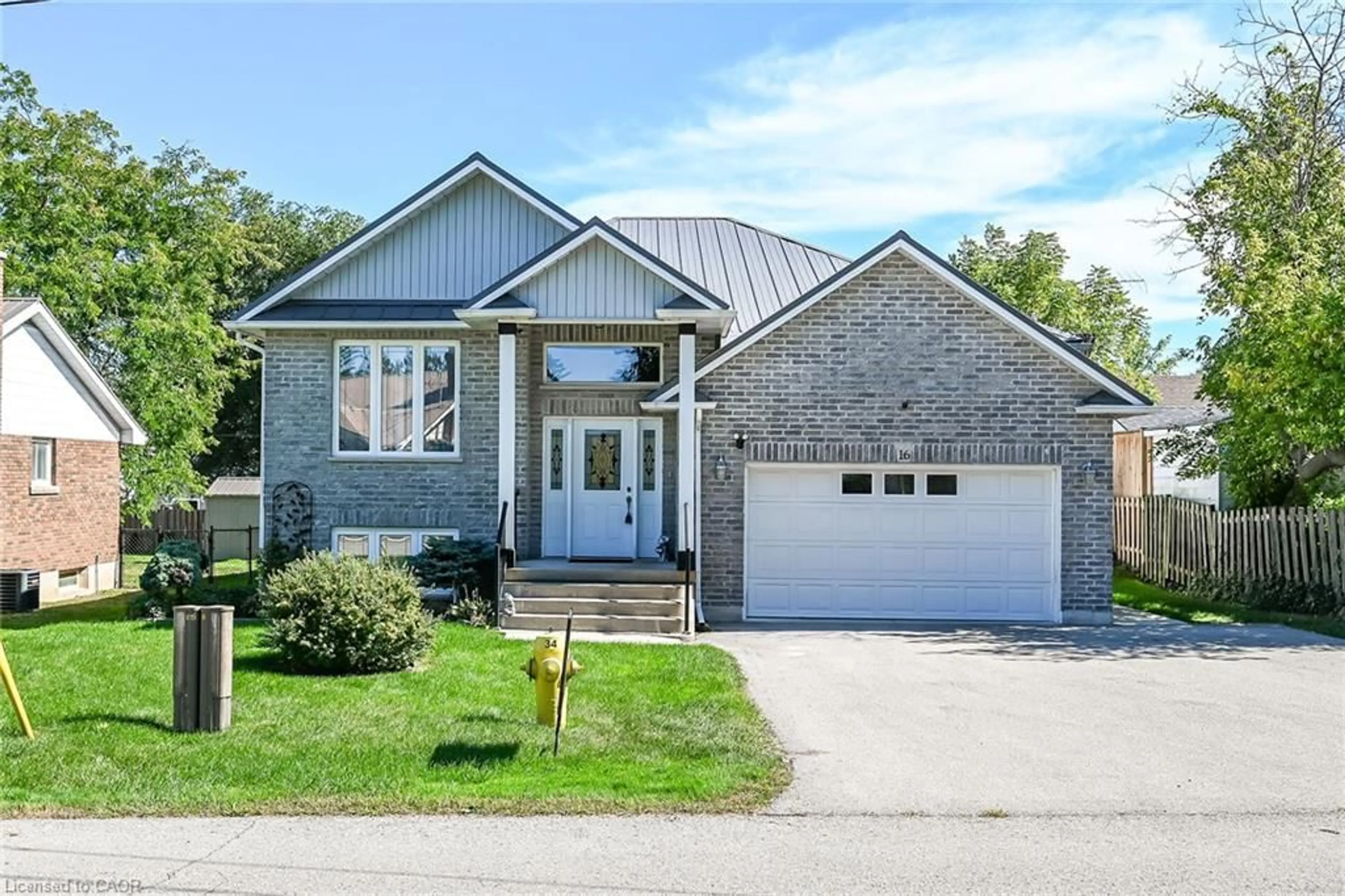 Home with brick exterior material, street for 16 Church St, Jarvis Ontario N0A 1J0