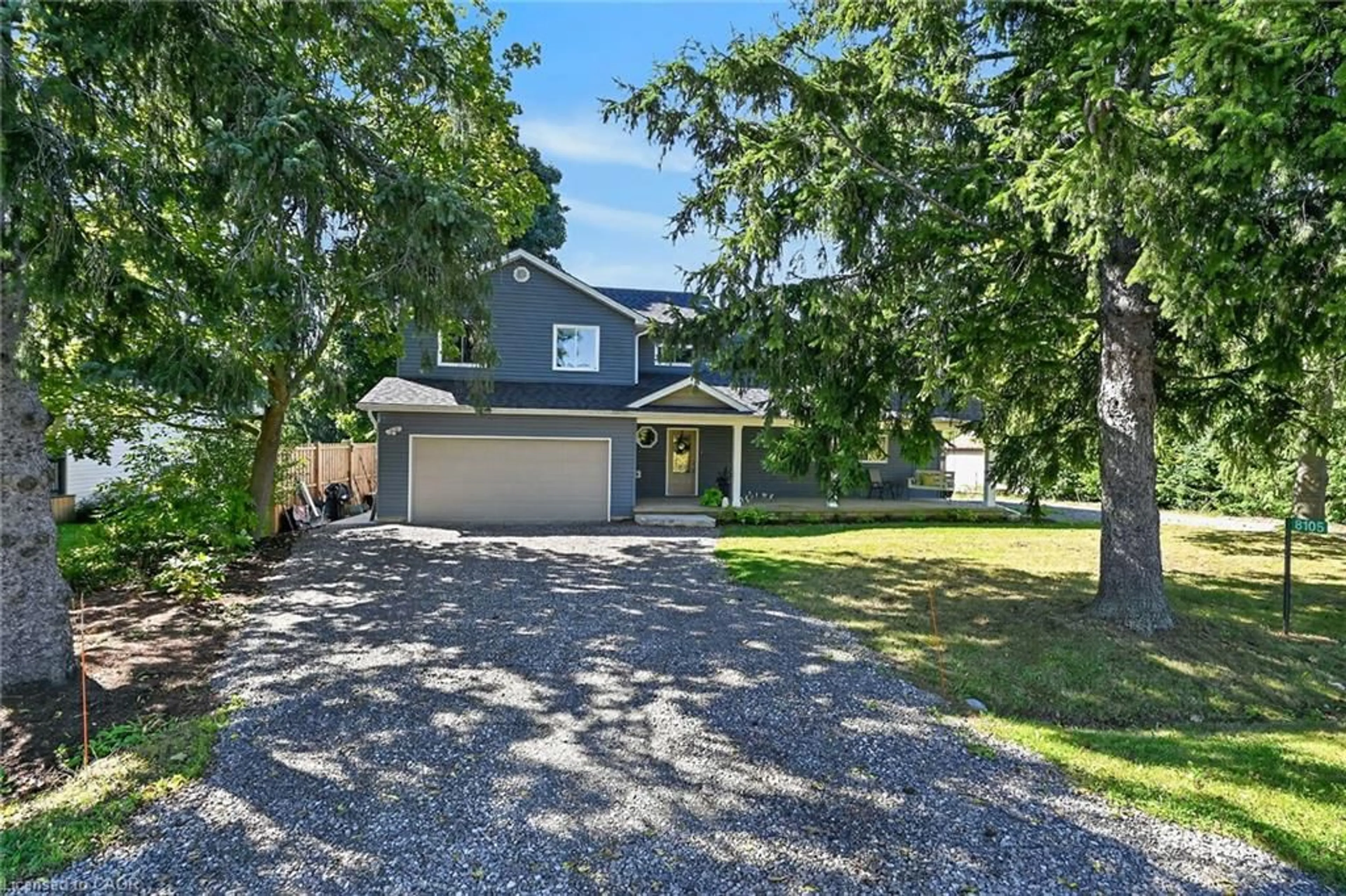 A pic from outside/outdoor area/front of a property/back of a property/a pic from drone, street for 8105 Leeming Rd, Mount Hope Ontario L0R 1W0