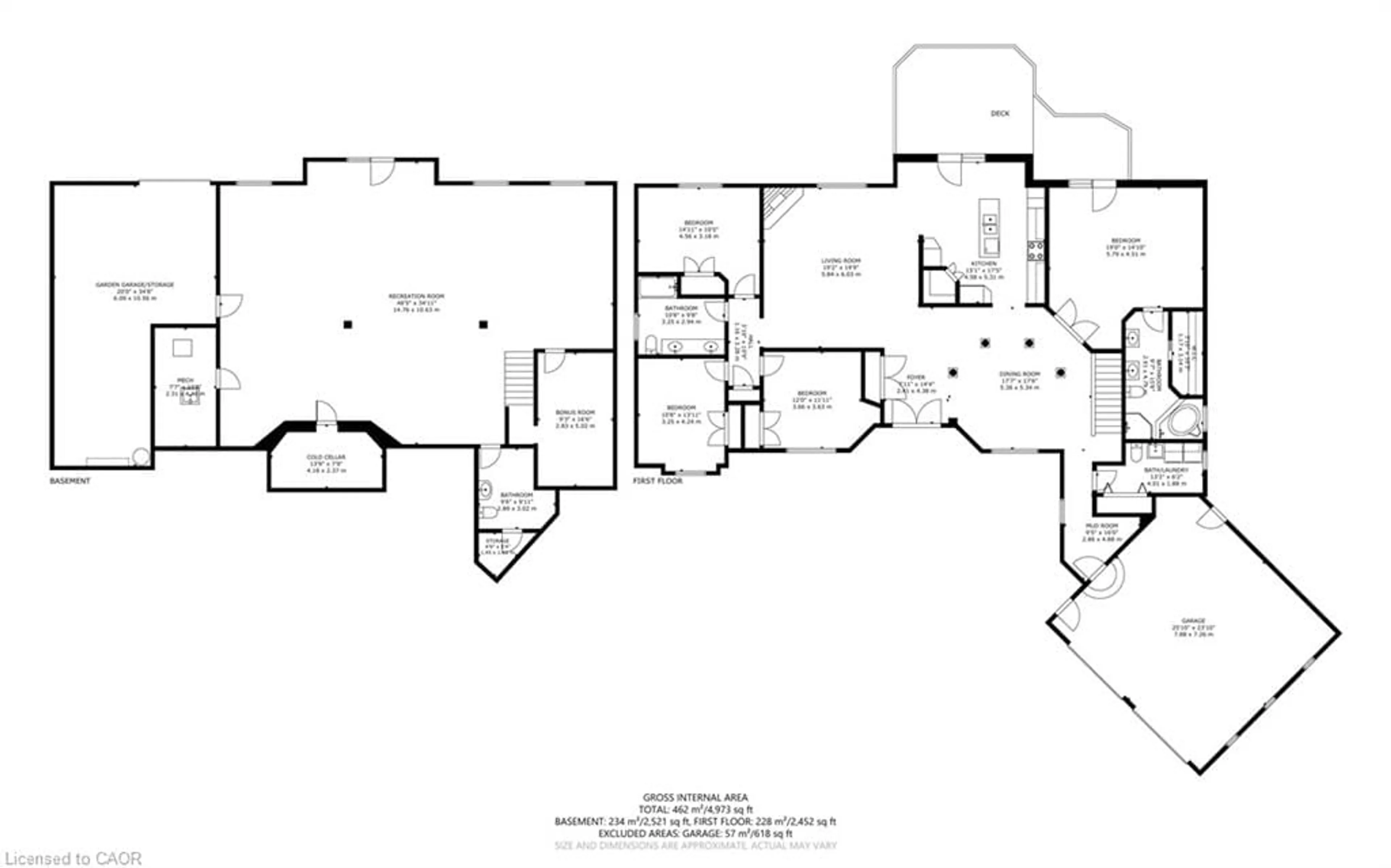 Floor plan for 38 Virginia Ave, Simcoe Ontario N3Y 5M4