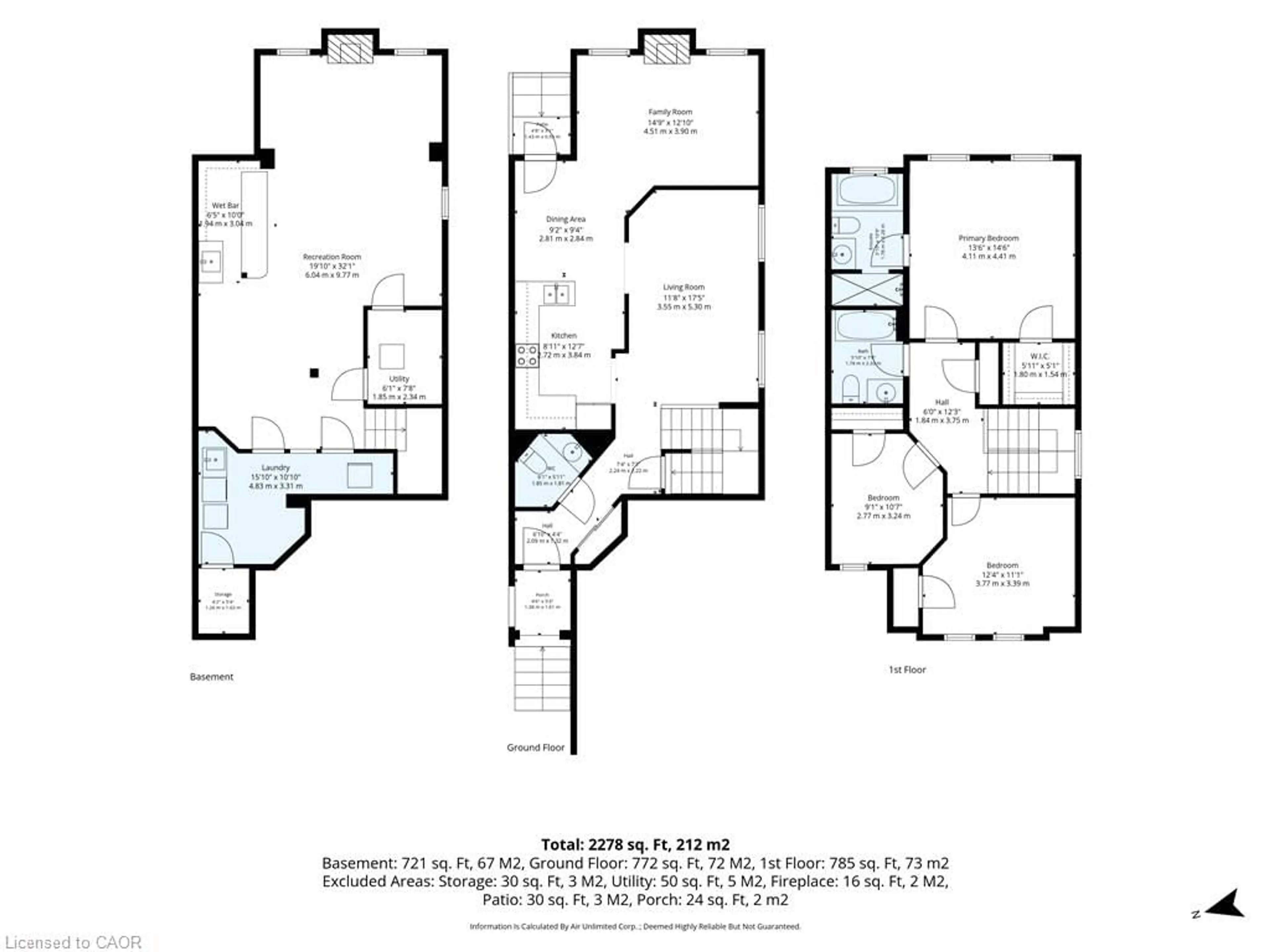 Floor plan for 8555 Martin Grove Rd, Woodbridge Ontario L4H 2C9