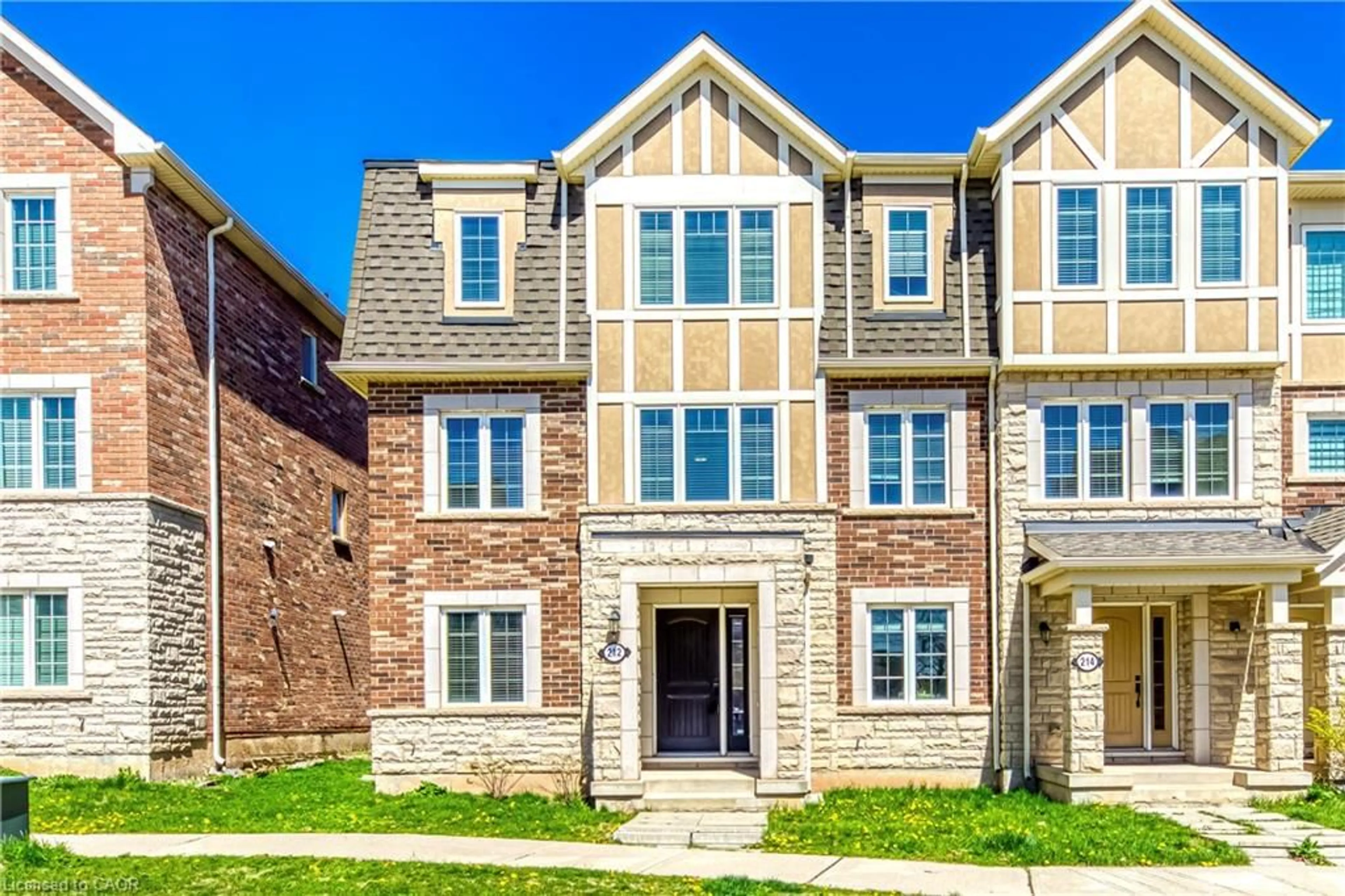 Home with brick exterior material, street for 212 Ellen Davidson Dr, Oakville Ontario L6M 0V1