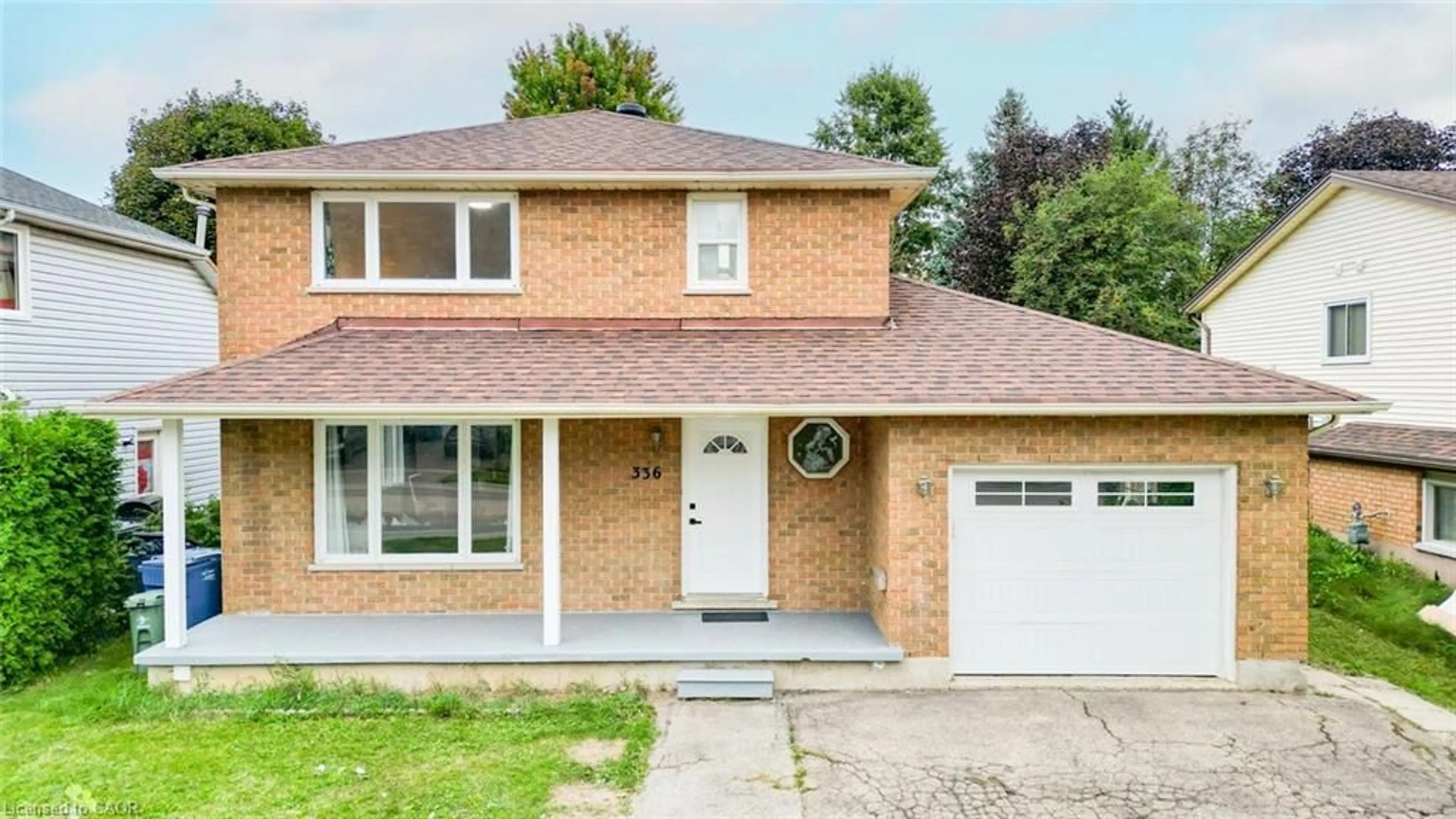 Home with brick exterior material, street for 336 Imperial Rd, Guelph Ontario N1K 1L8