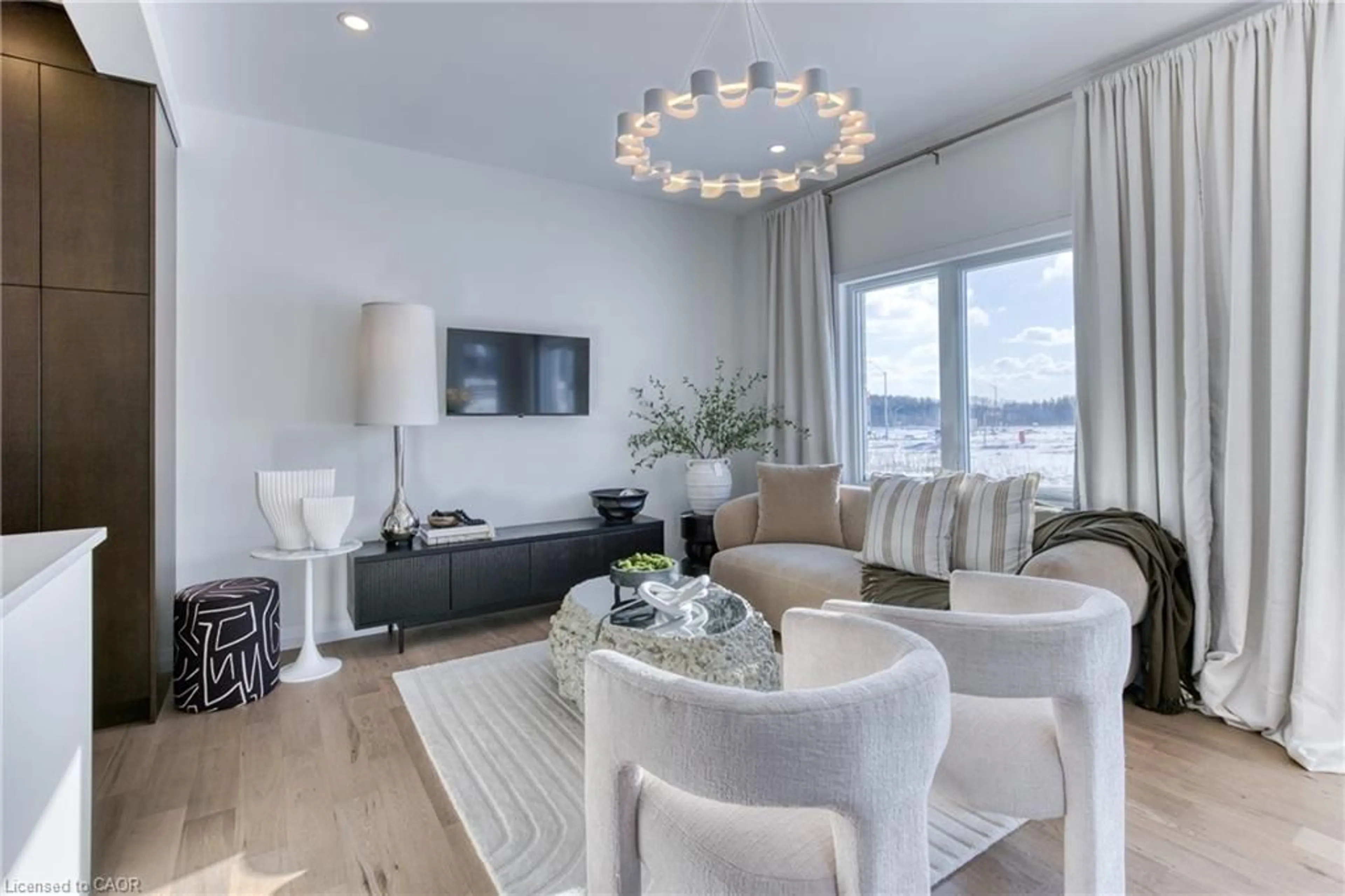 Living room with furniture, unknown for 406 Green Gate Blvd, Cambridge Ontario N1T 0B6