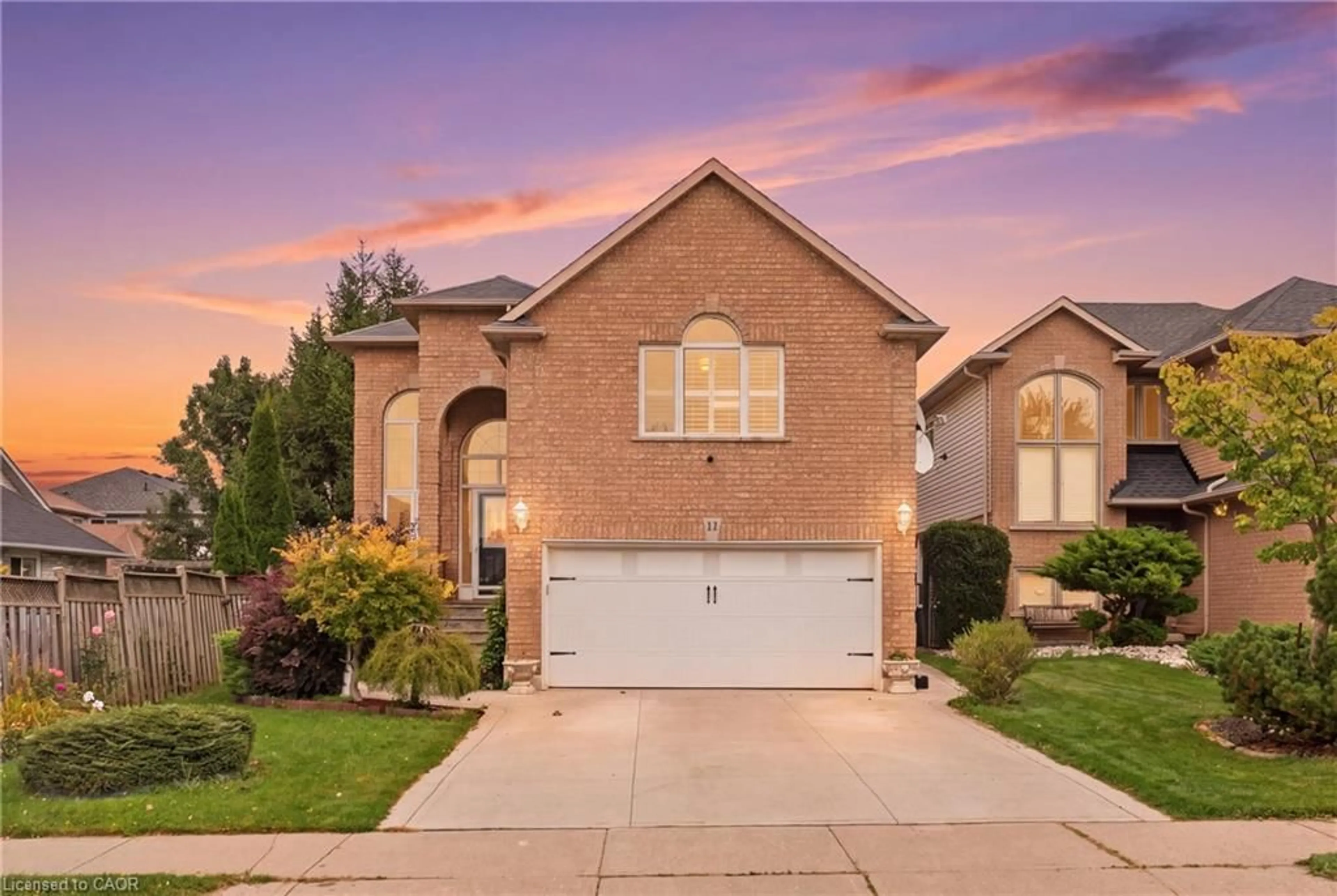 Home with brick exterior material, street for 11 Redtail Cres, Hamilton Ontario L9B 2R6