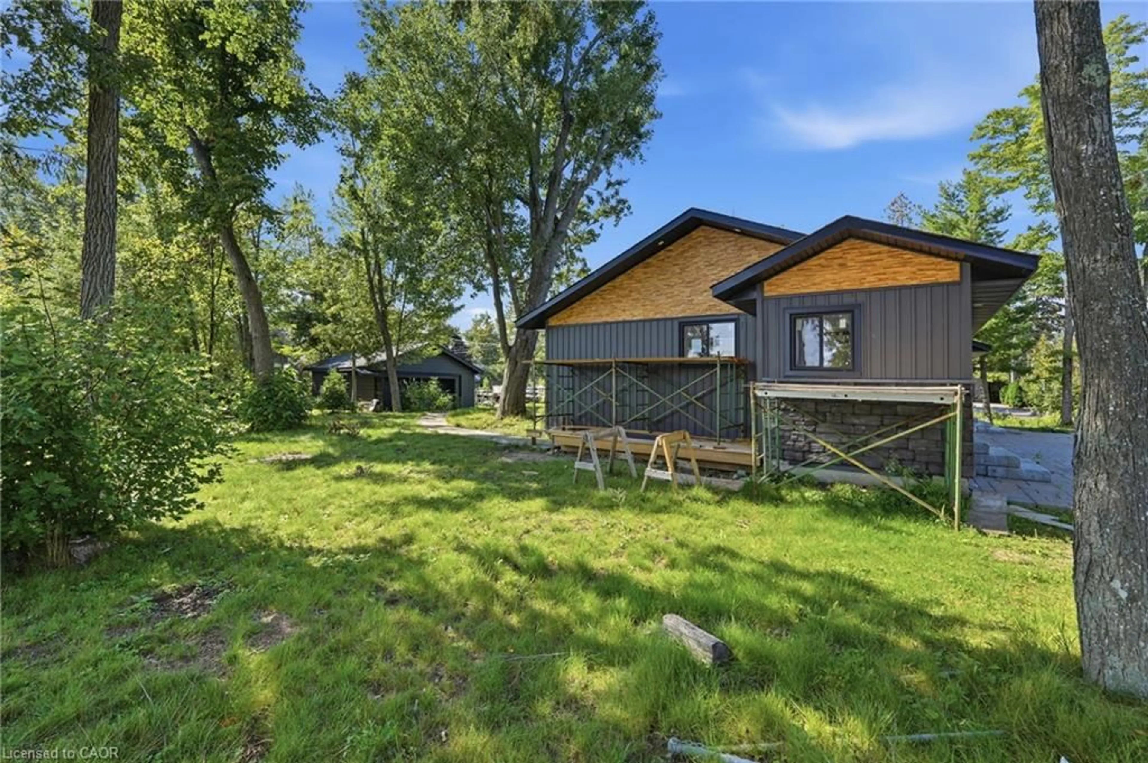 A pic from outside/outdoor area/front of a property/back of a property/a pic from drone, unknown for 2324 Salmon Bay Rd, Lakefield Ontario K0L 2H0