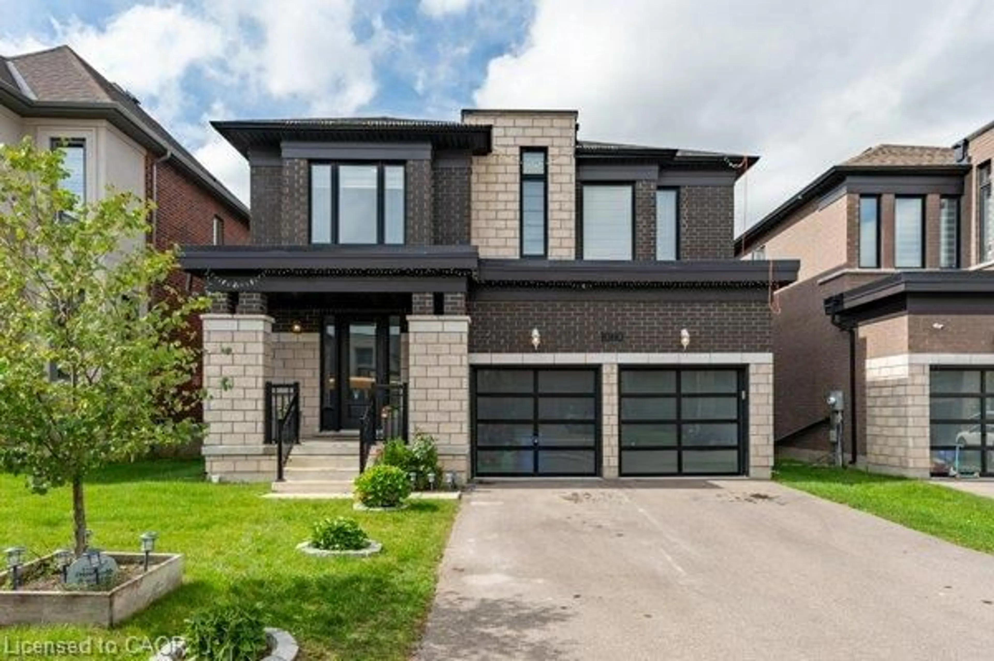 Home with brick exterior material, street for 1080 Edinburgh Dr, Woodstock Ontario N4T 0M5