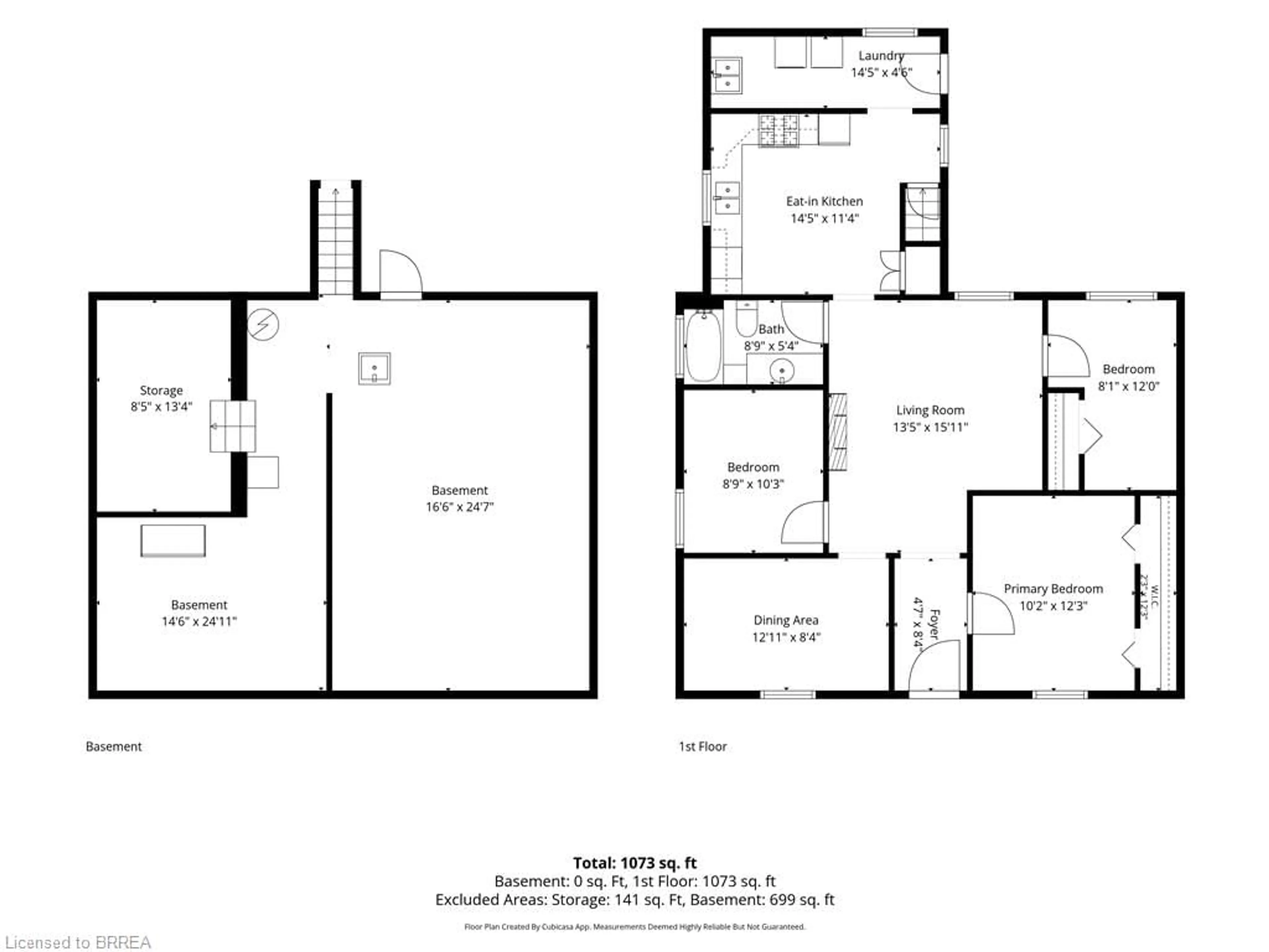 Floor plan for 7 Halls Ave, Brantford Ontario N3T 3X2