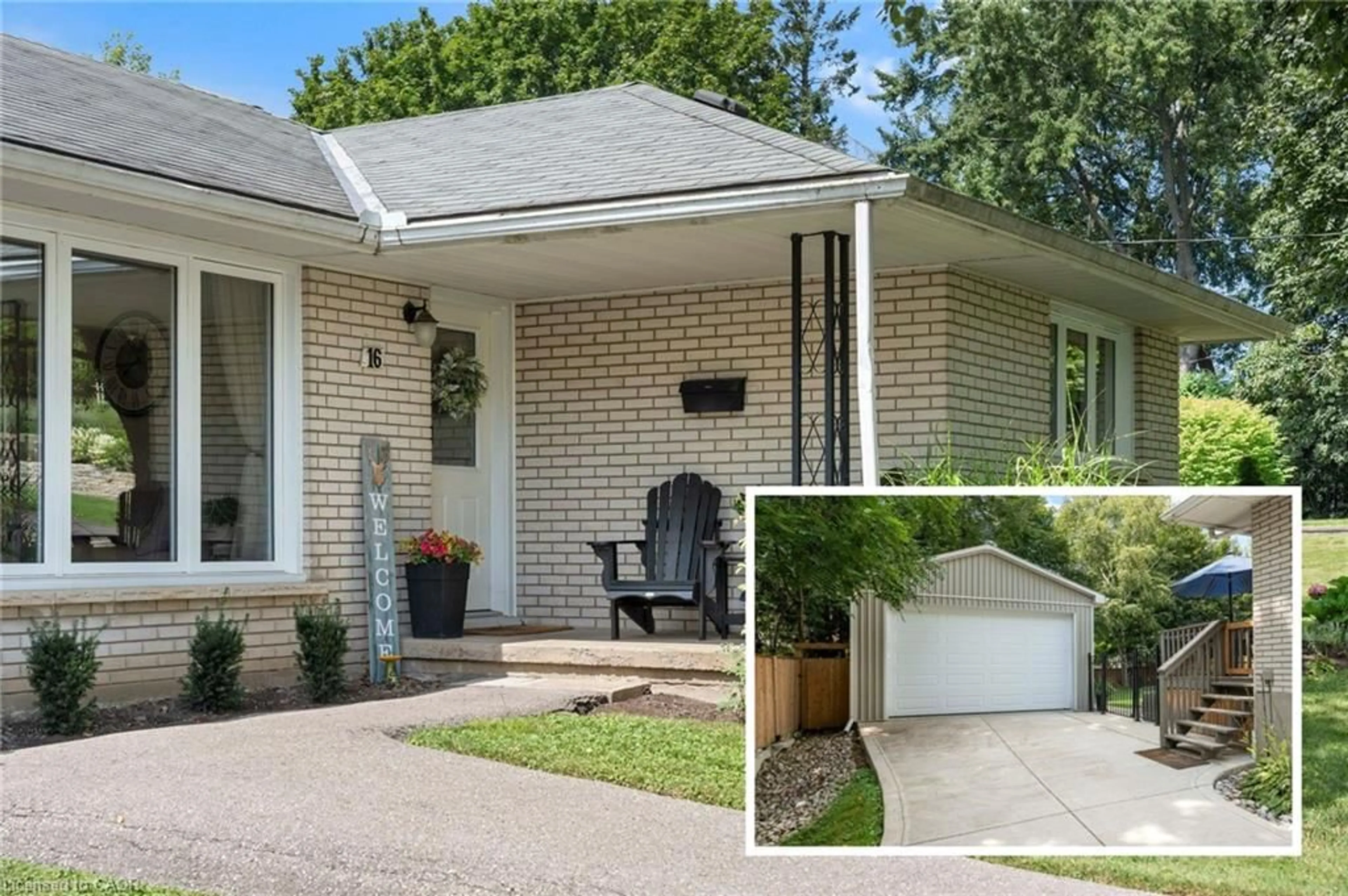 Home with brick exterior material, street for 16 Gibson Dr, Simcoe Ontario N3Y 3L2