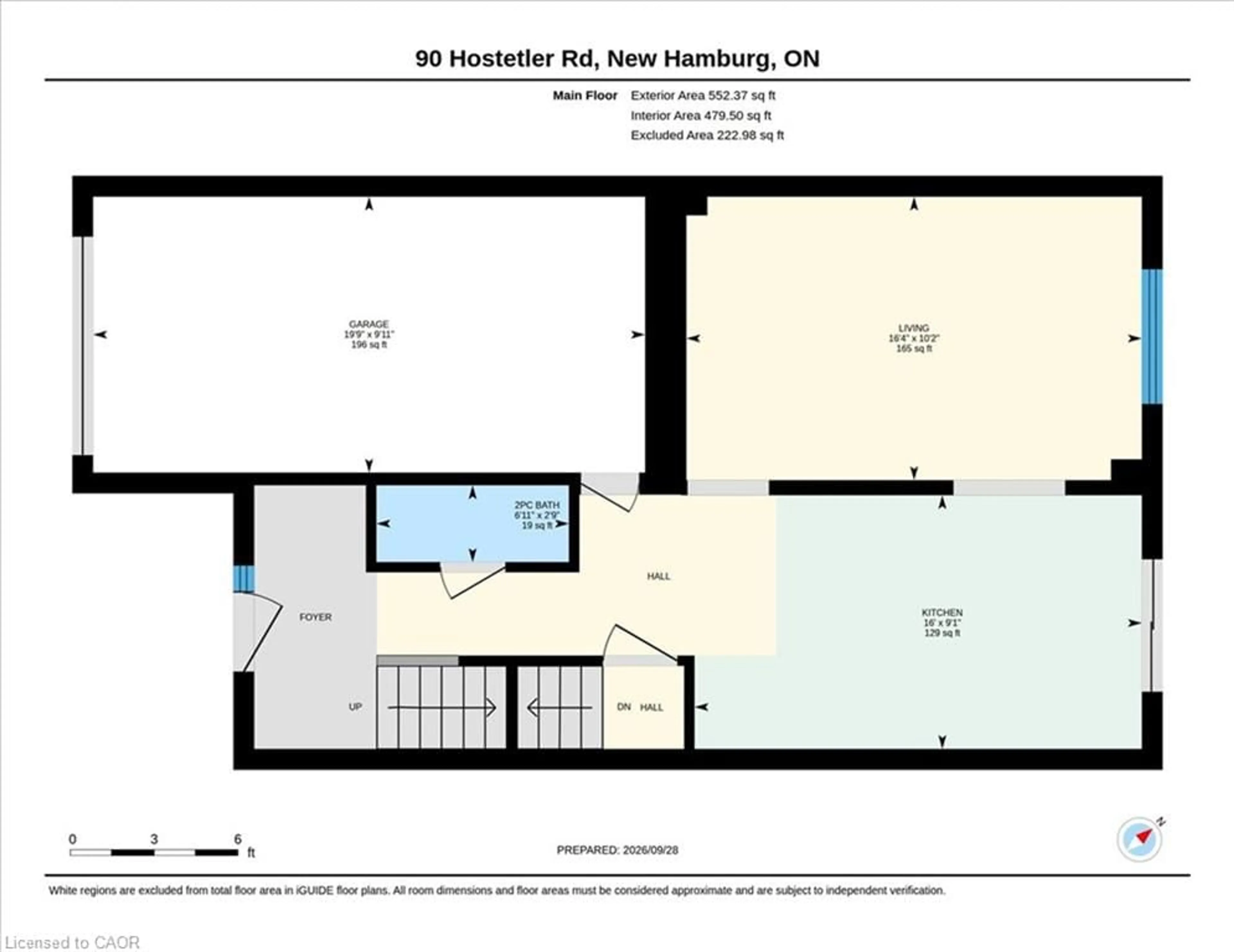 Floor plan for 90 Hostetler Rd, New Hamburg Ontario N3A 2E2