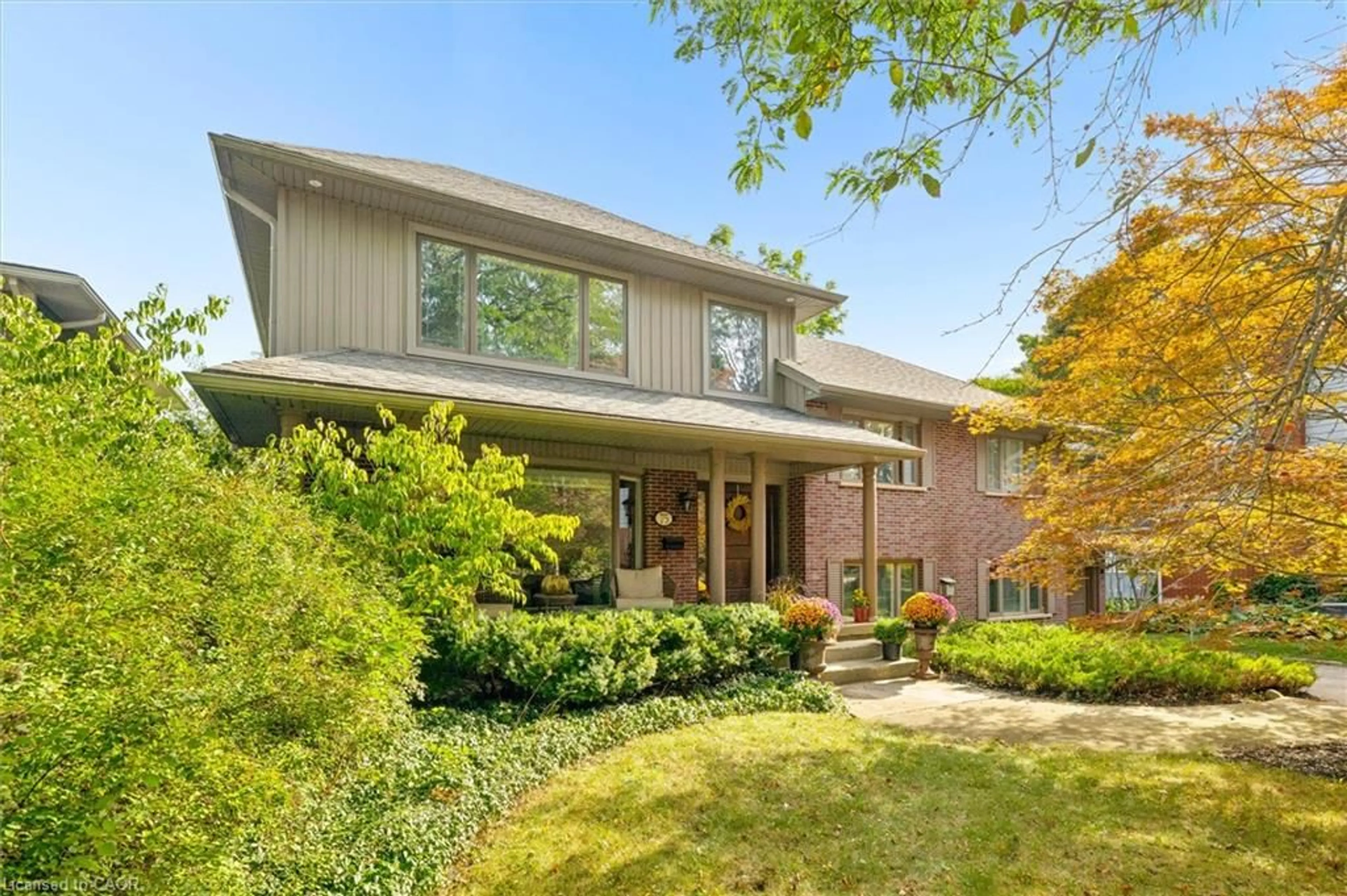 Home with brick exterior material, street for 75 Lyon Ave, Guelph Ontario N1H 5C7
