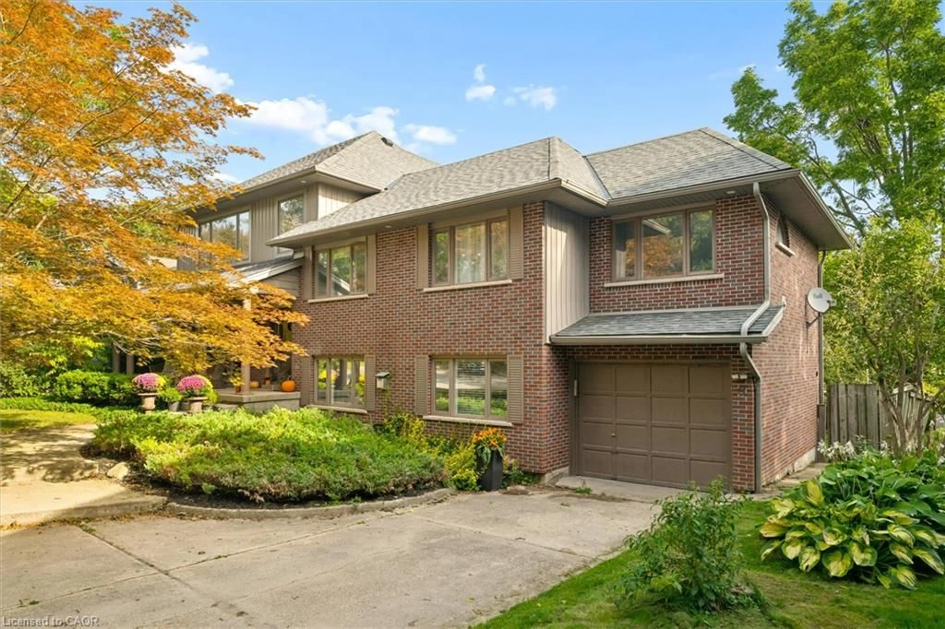 Home with brick exterior material, street for 75 Lyon Ave, Guelph Ontario N1H 5C7