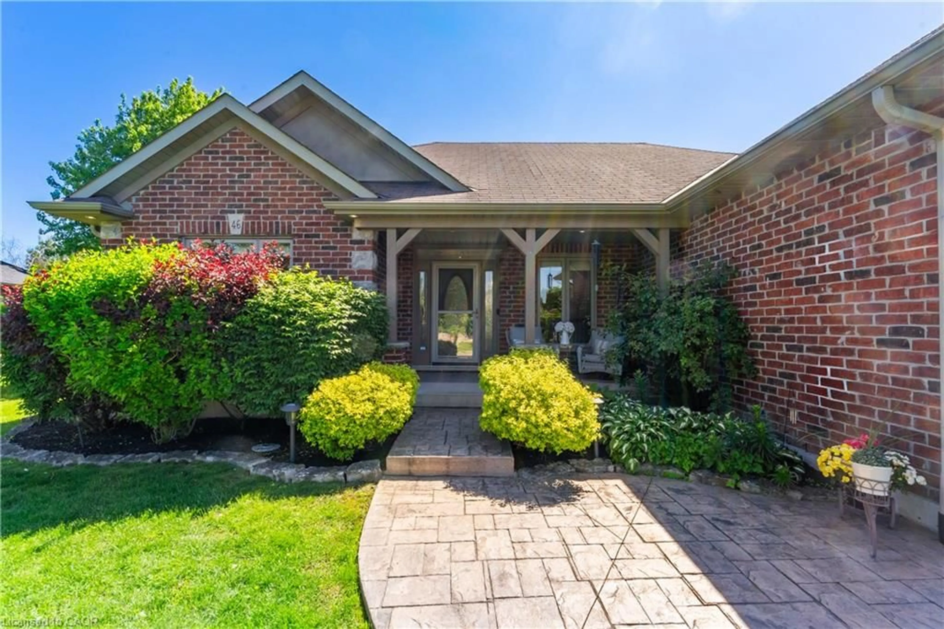 Home with brick exterior material, street for 46 Sea Breeze Dr, Port Dover Ontario N0A 1N7