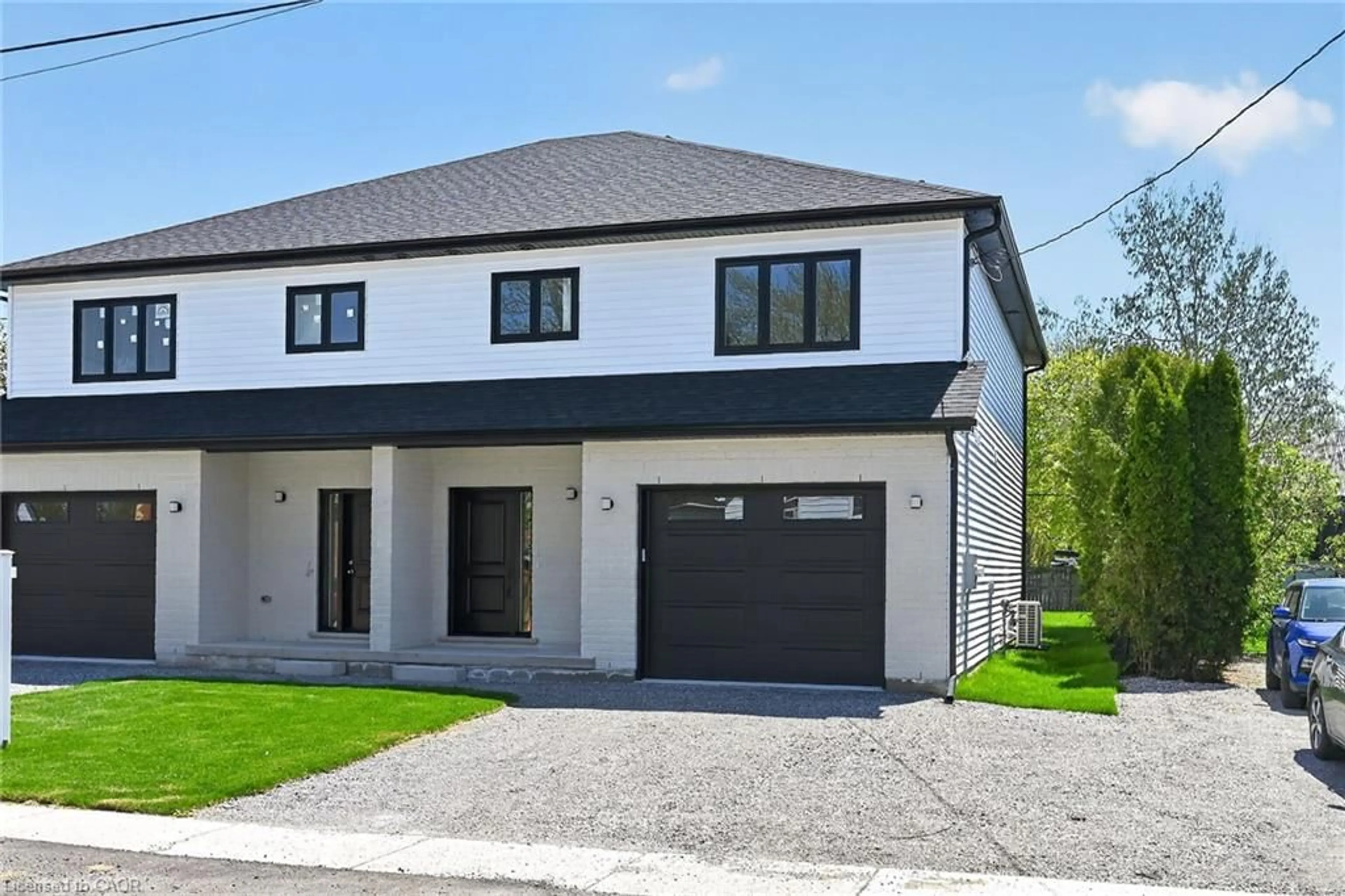 Home with brick exterior material, street for 45B Howard St, Hagersville Ontario N0A 1H0