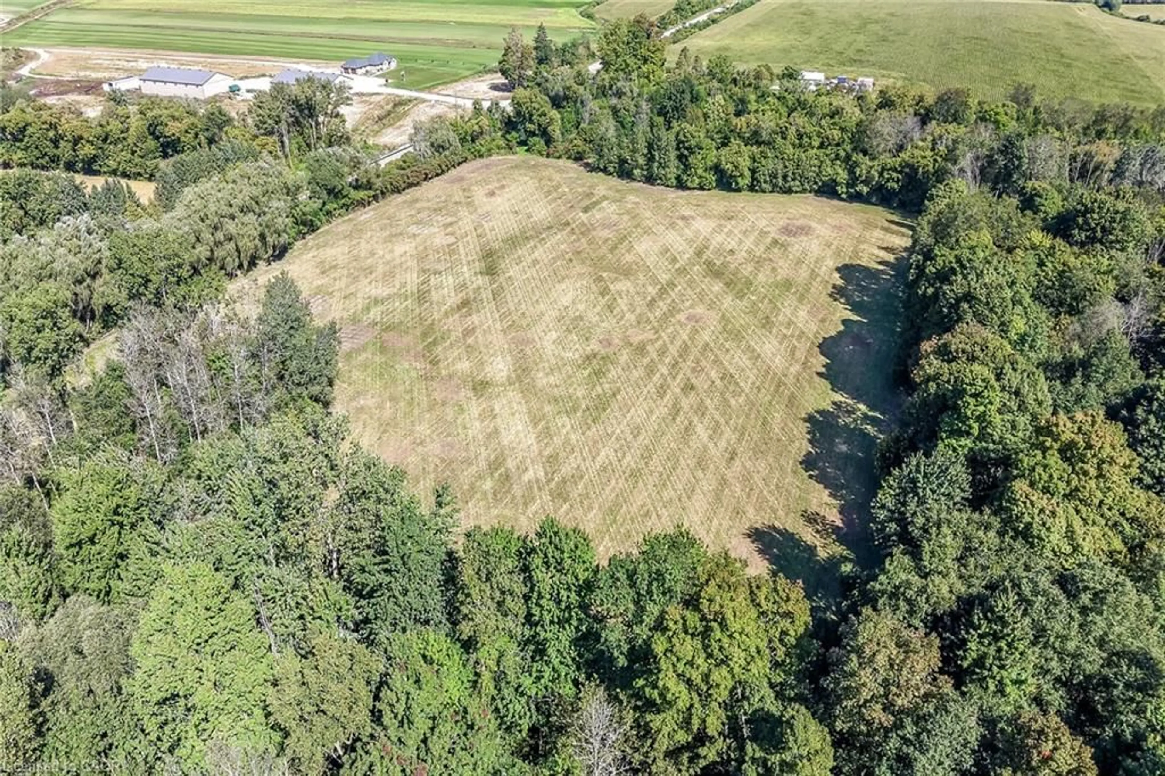 A pic from outside/outdoor area/front of a property/back of a property/a pic from drone, forest/trees view for PT LT 1-2 Norfolk County Rd 19 E, Wilsonville Ontario N0E 1Z0