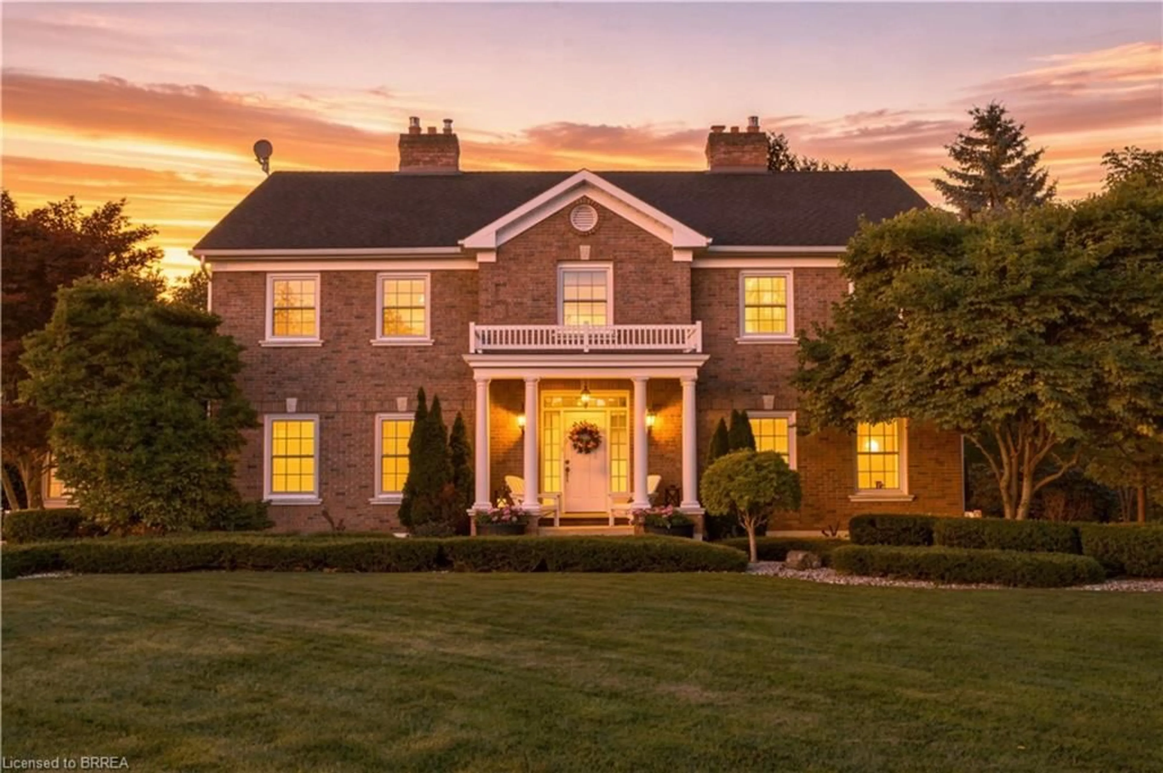 Home with brick exterior material, street for 6 Hickory Hollow, Brant County Ontario N0E 1N0