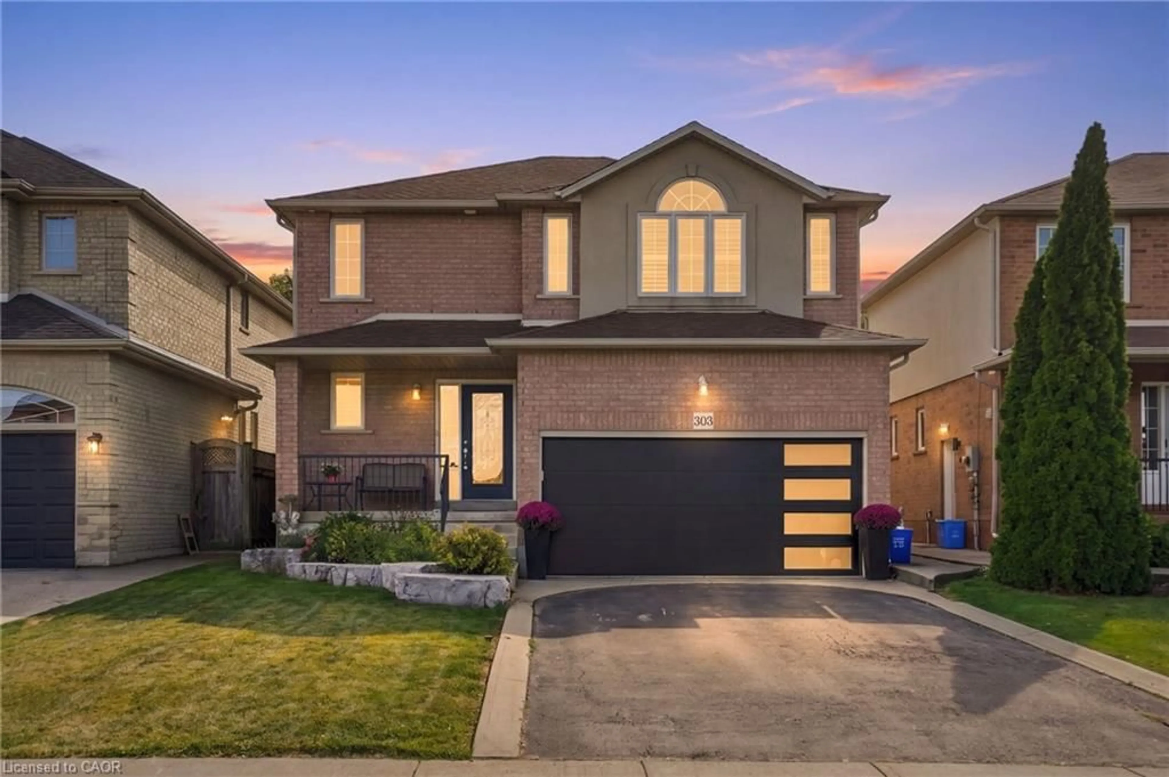 Home with brick exterior material, street for 303 Webster Rd, Hamilton Ontario L8G 5H3