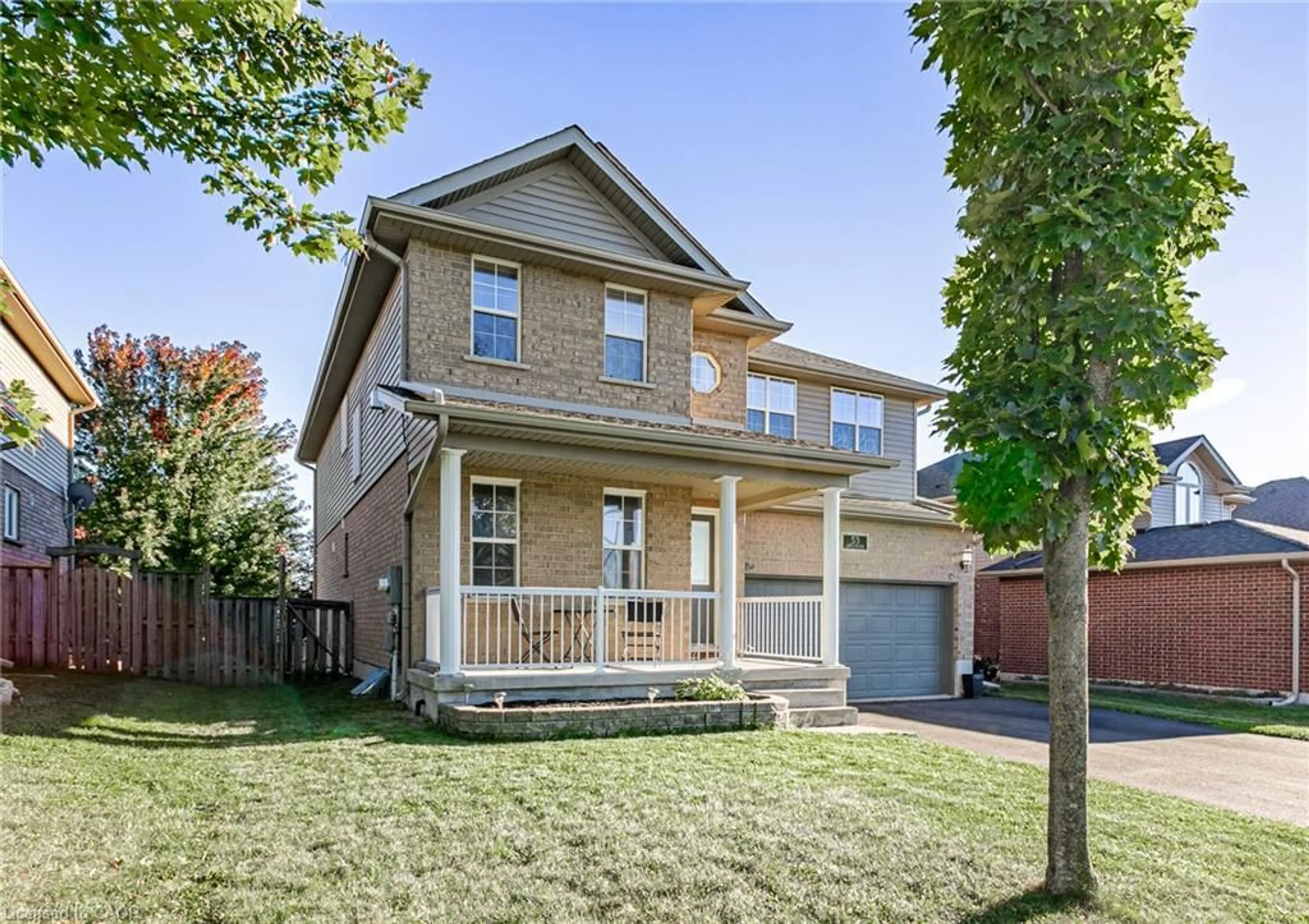 Home with brick exterior material, street for 53 Applewood St, Plattsville Ontario N0J 1S0