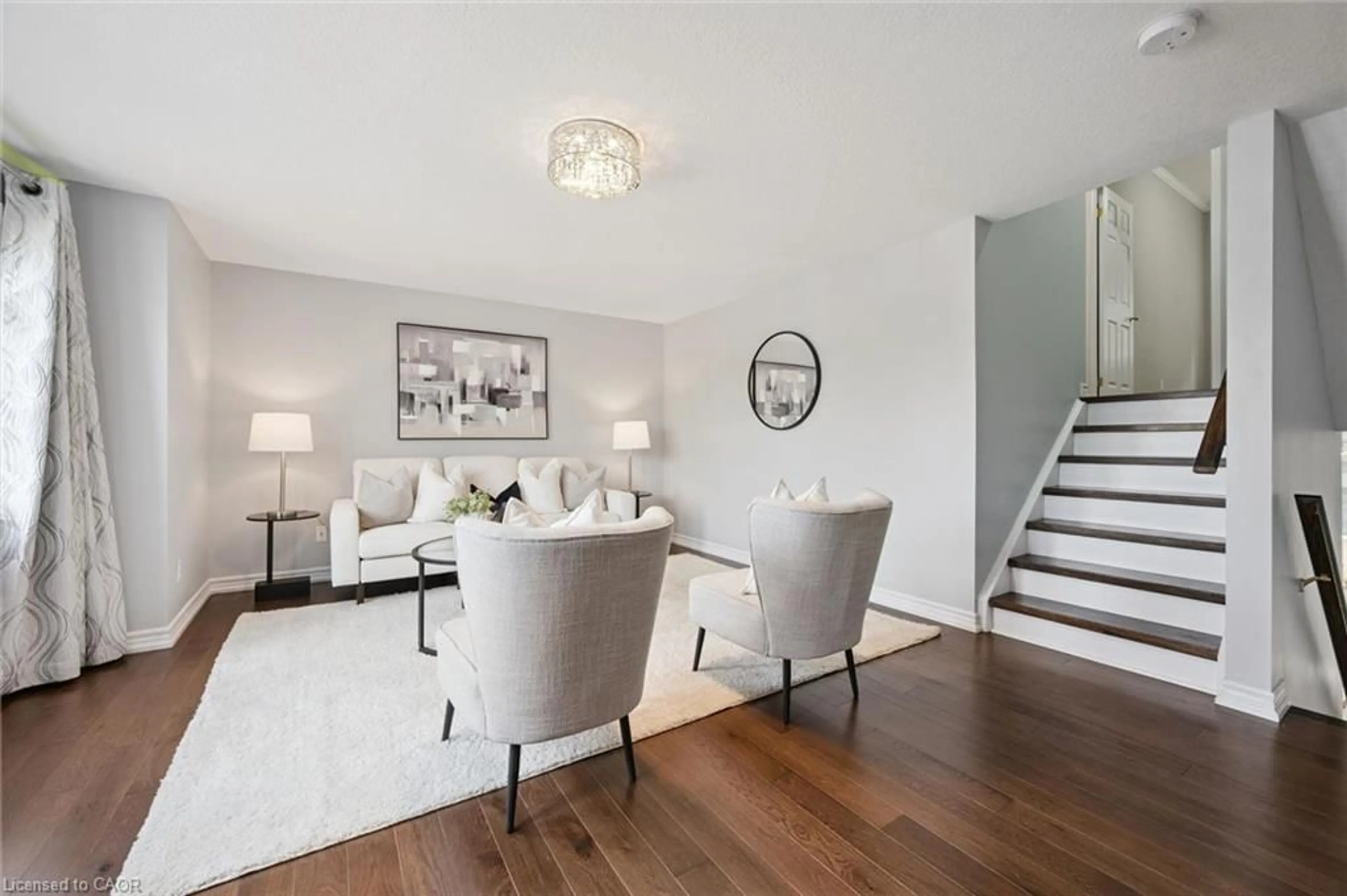 Living room with furniture, unknown for 175 David Bergey Dr #P89, Kitchener Ontario N2E 4H8