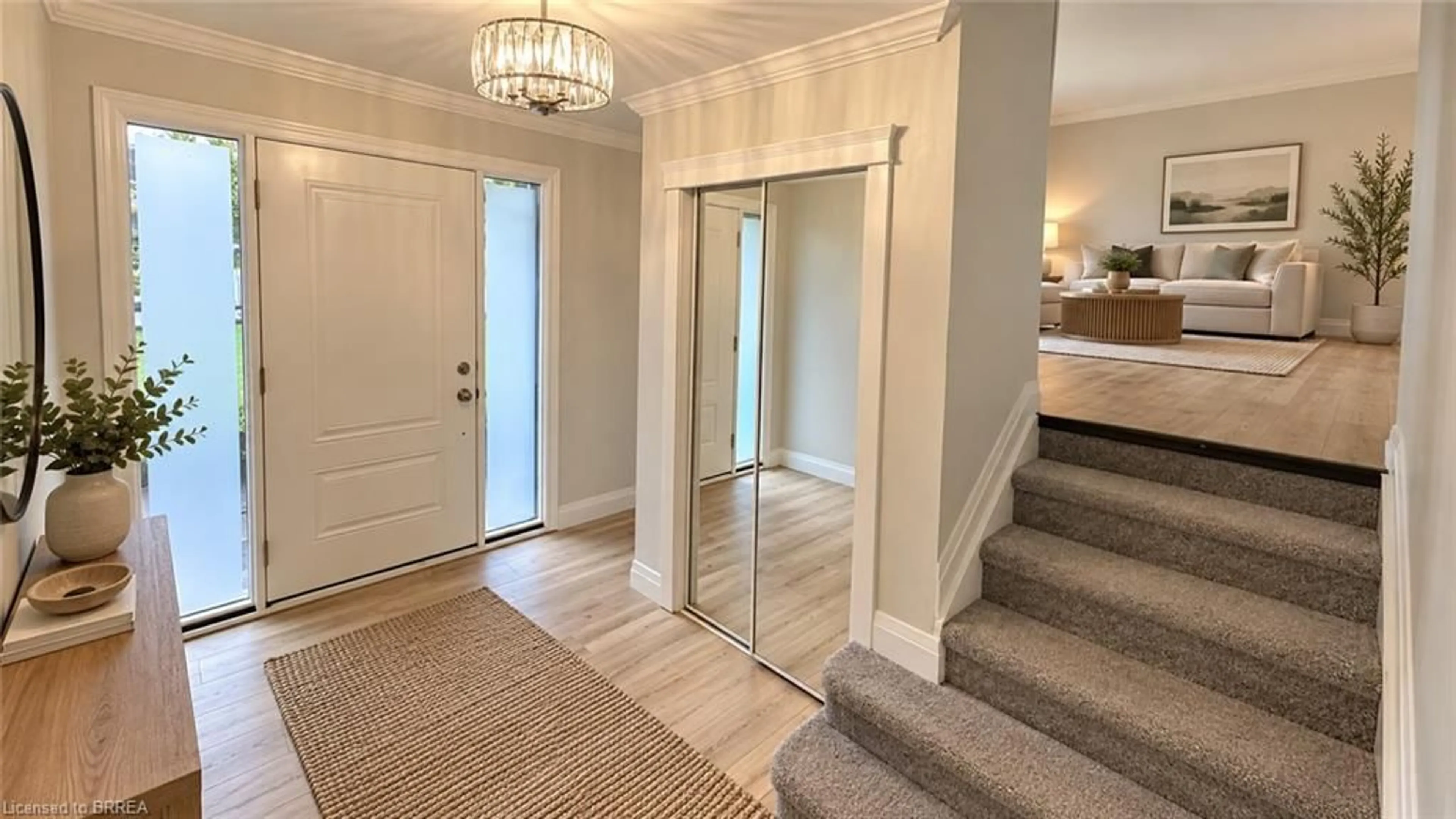 Indoor entryway for 29 Allwood St, Brantford Ontario N3R 2V2