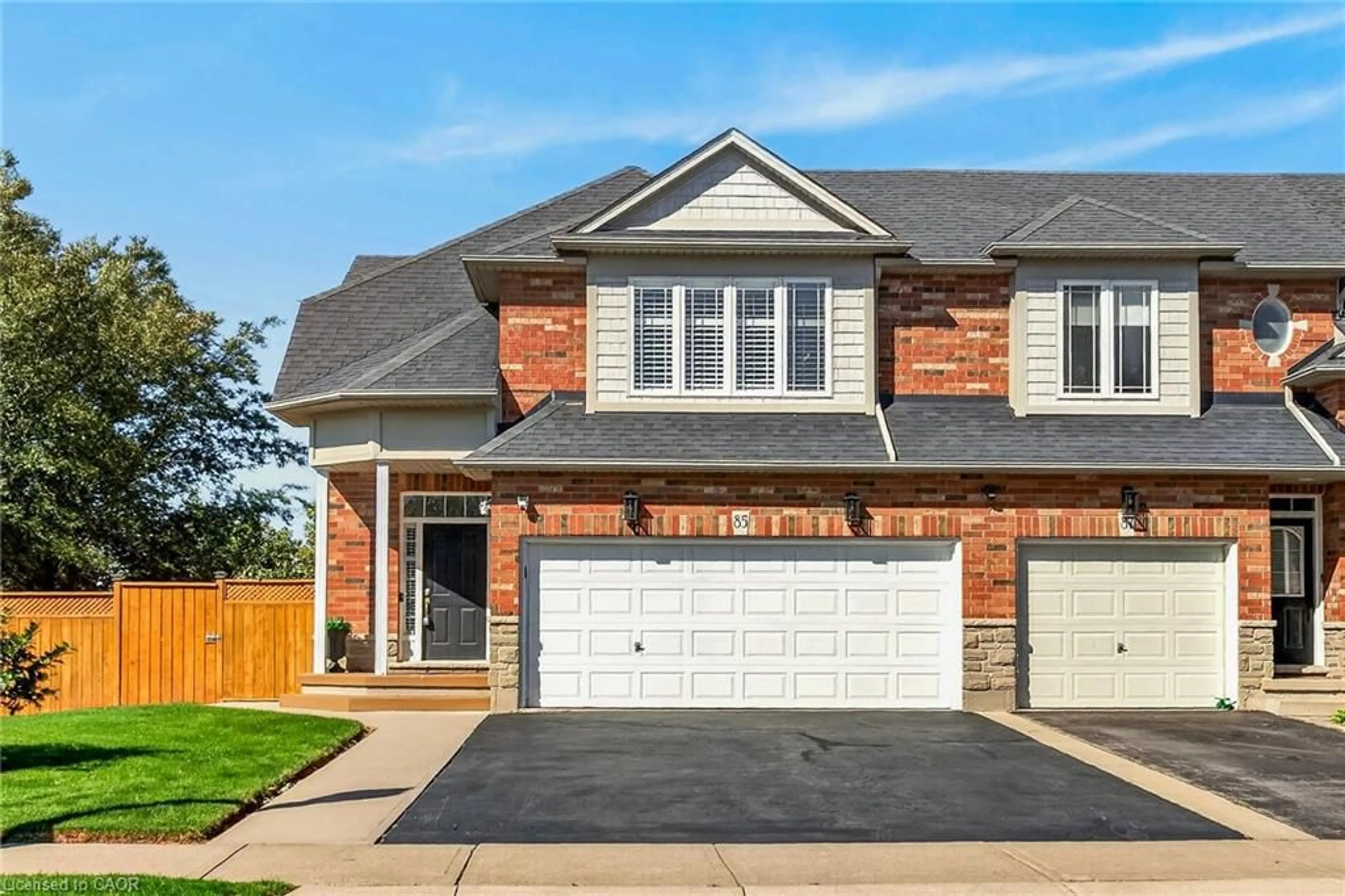 Home with brick exterior material, street for 85 Benziger Lane, Stoney Creek Ontario L8E 6G5