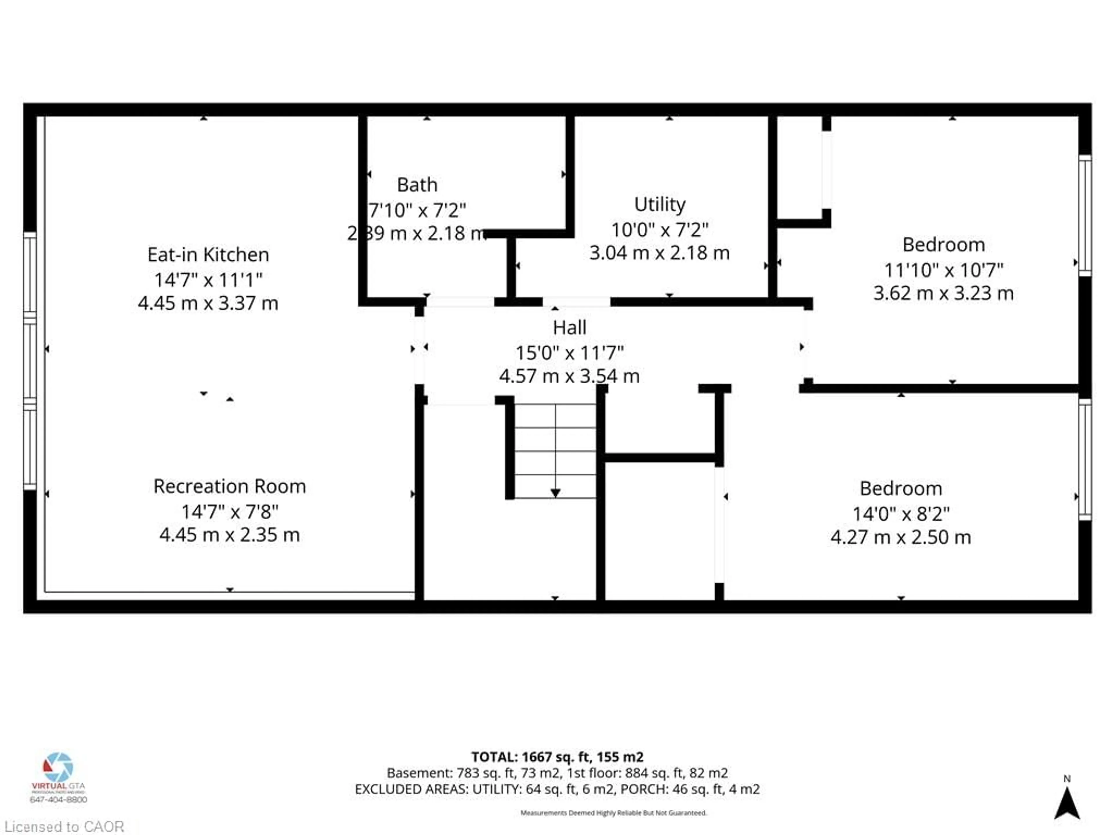 Floor plan for 3 Manley Cres, Thorold Ontario L2V 4K2