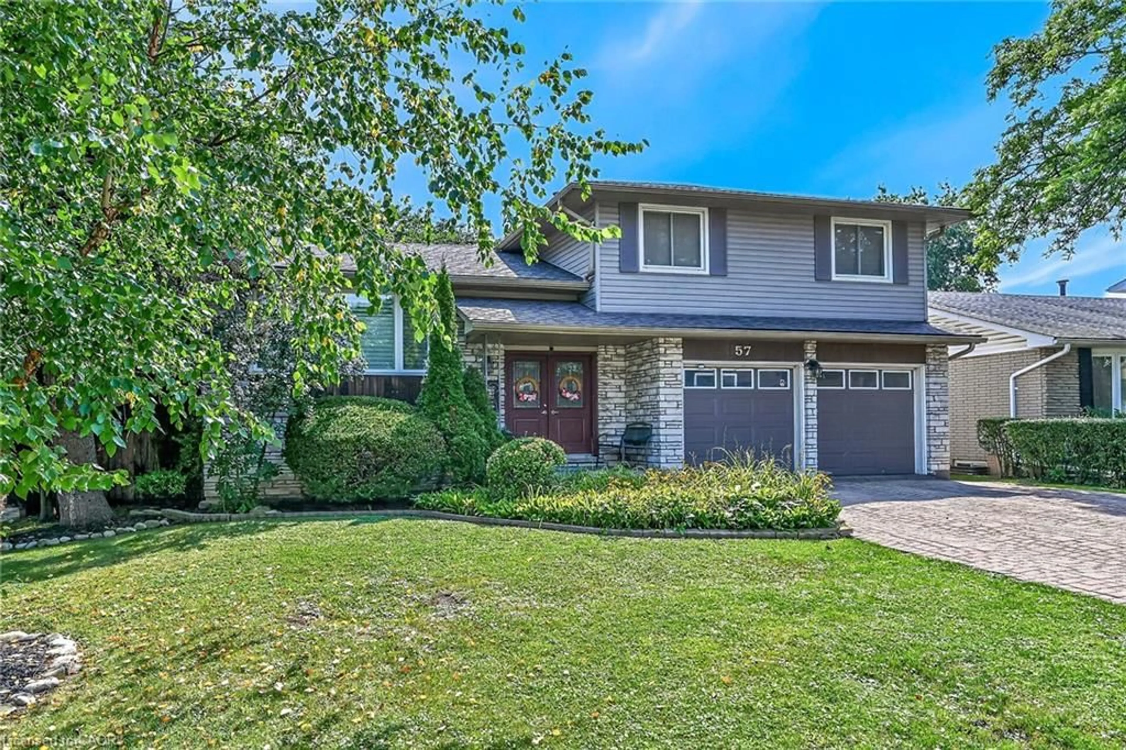 Home with brick exterior material, street for 57 San Pedro Dr, Hamilton Ontario L9C 2C4