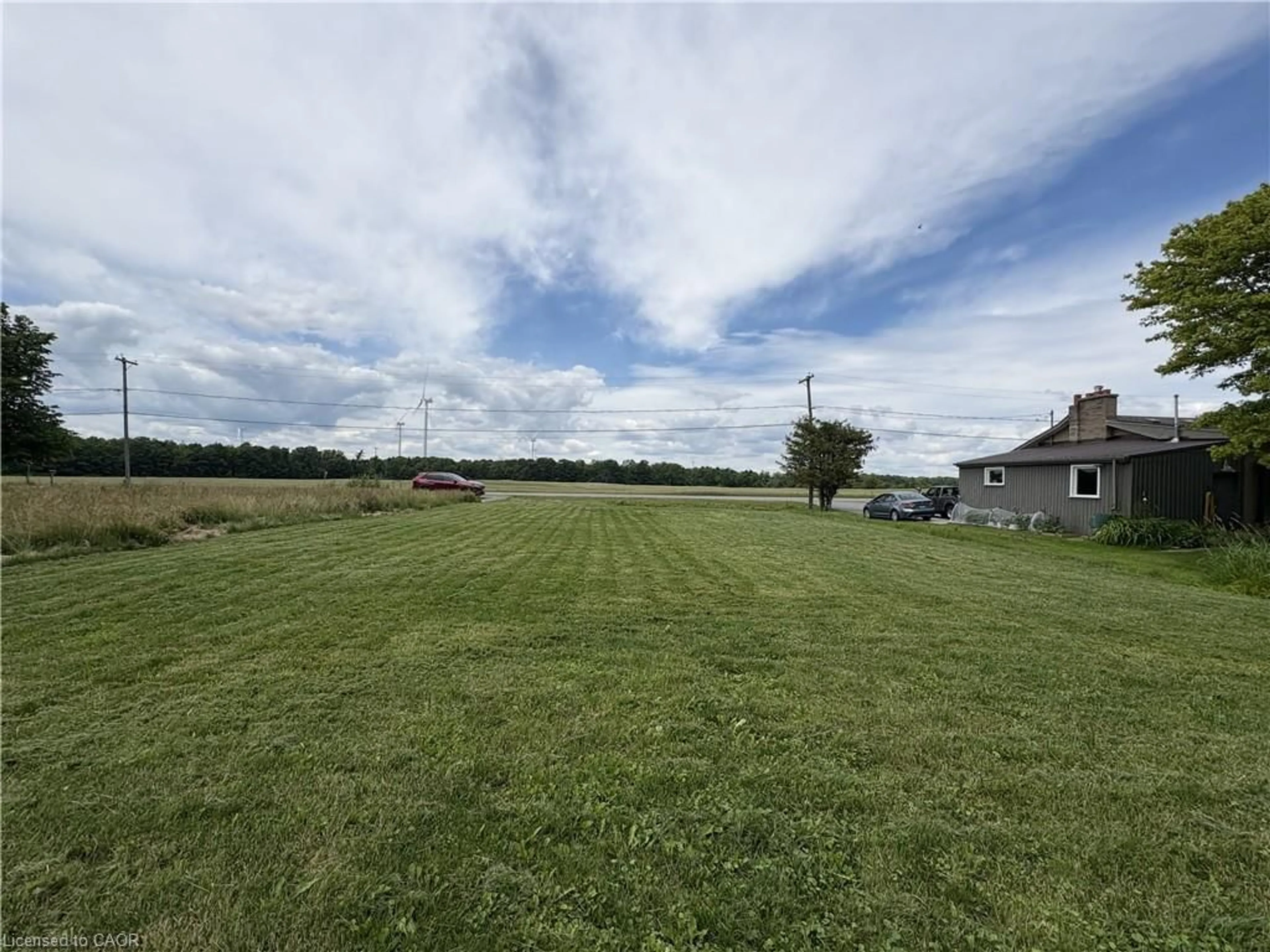 A pic from outside/outdoor area/front of a property/back of a property/a pic from drone, water/lake/river/ocean view for LOT 36 New Lakeshore Rd, Port Dover Ontario N0A 1N3