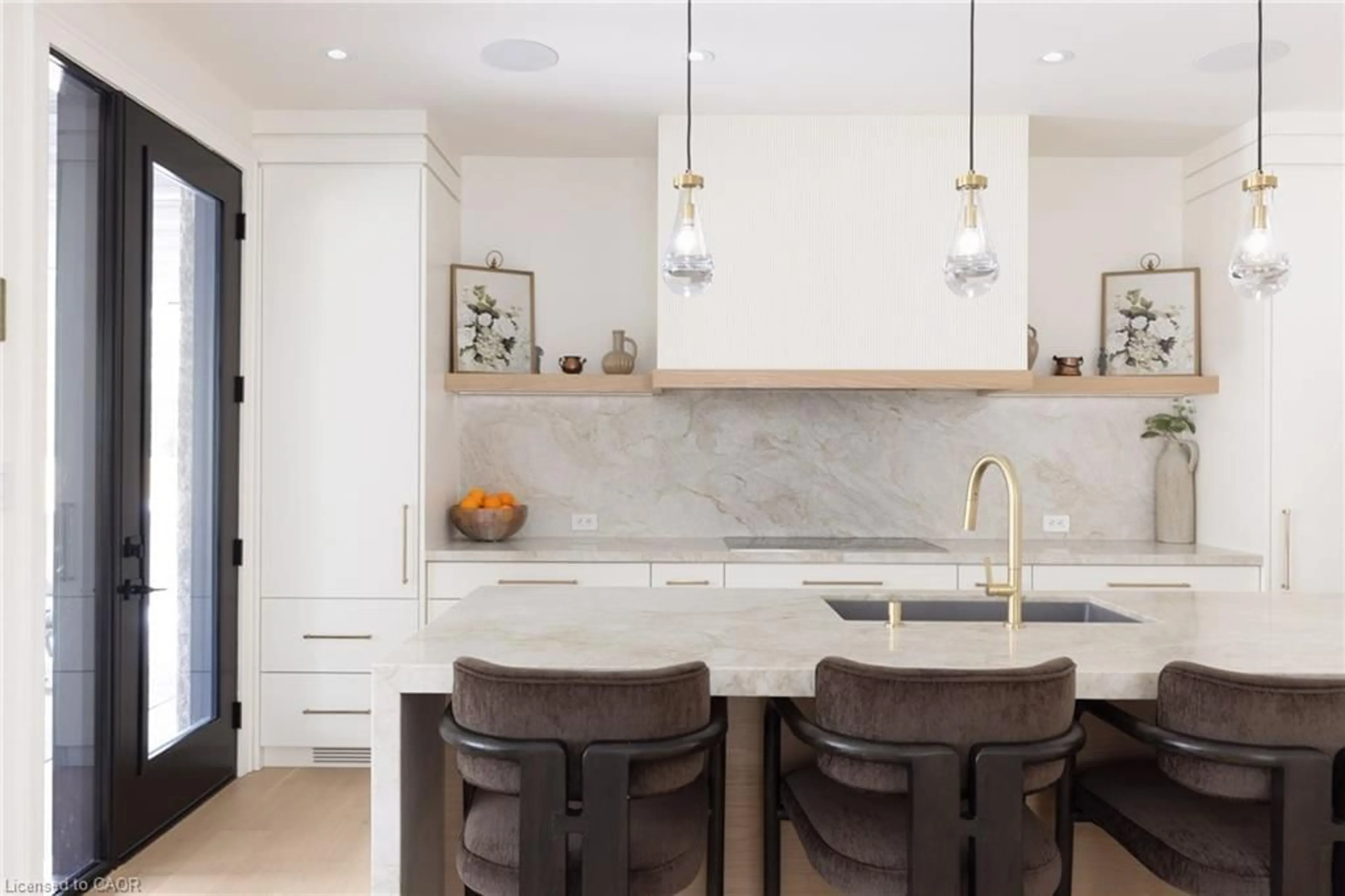 Contemporary kitchen, ceramic/tile floor for 540 Patricia Dr, Oakville Ontario L6K 1M2