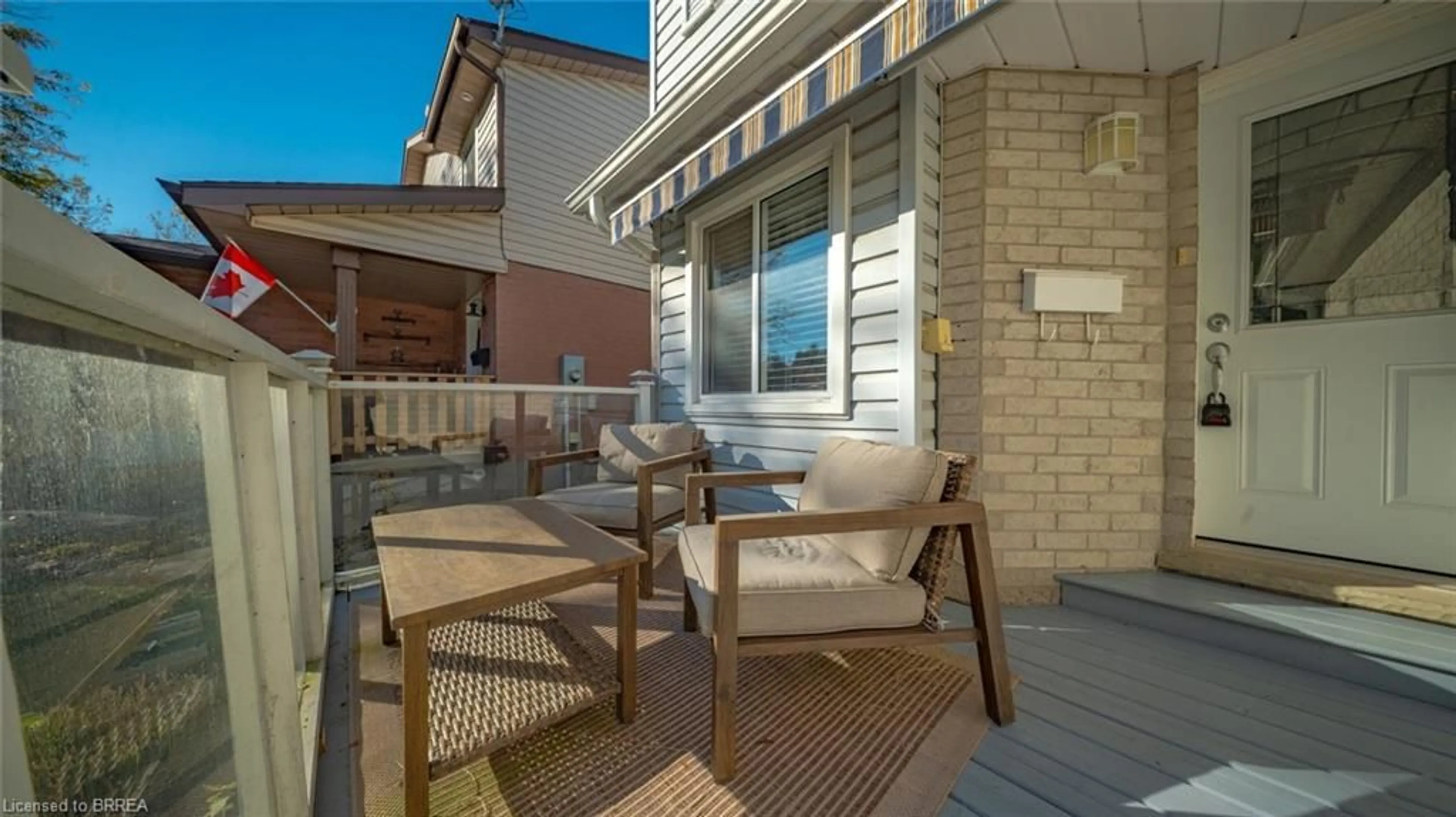 Patio, street for 23 Freeman Cres, Simcoe Ontario N3Y 5J9